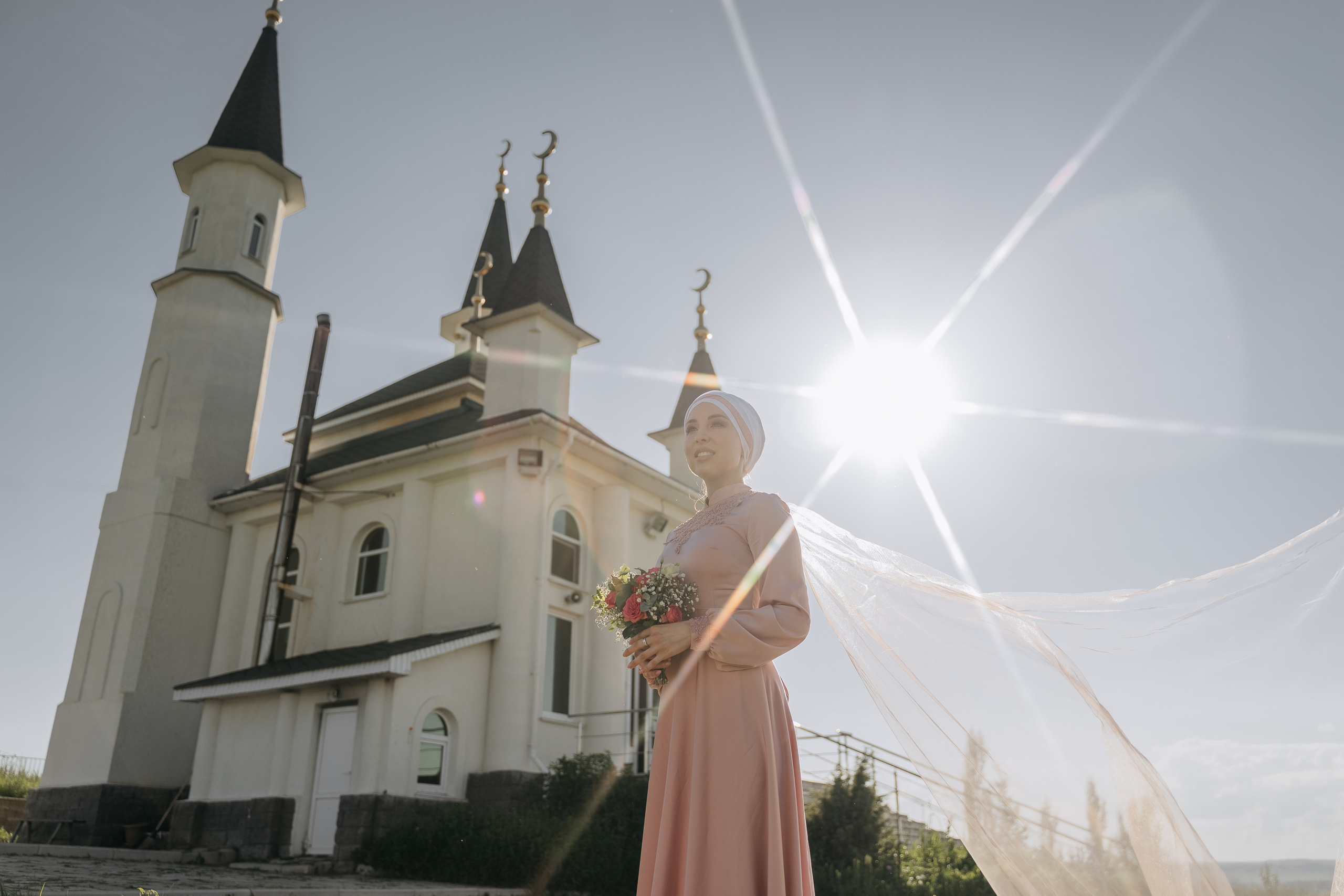 Марсель и Гузель. Свадебный семейный фотограф Ксения Божко Уфа Раевка никах в Нарыстау