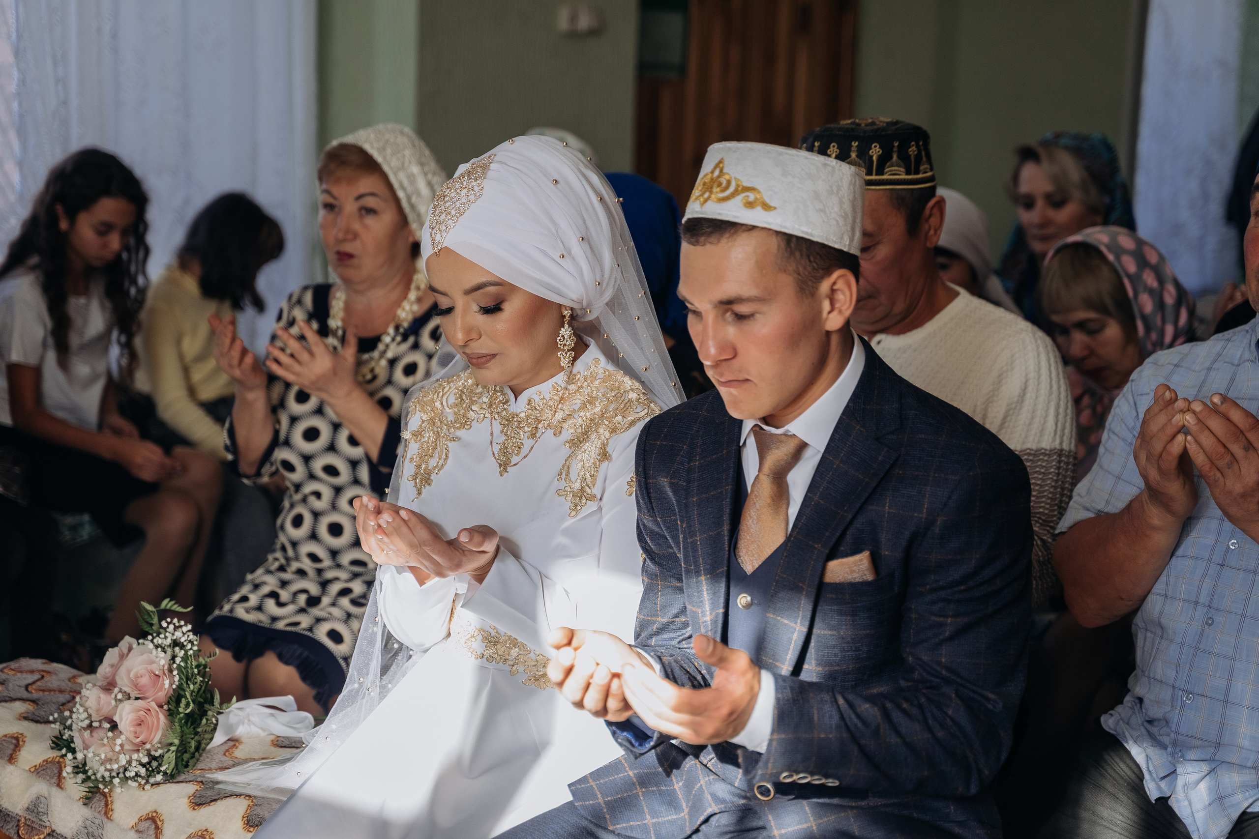 Гузель и Ринат. Свадебный семейный фотограф Ксения Божко Уфа Раевка никах в Нарыстау