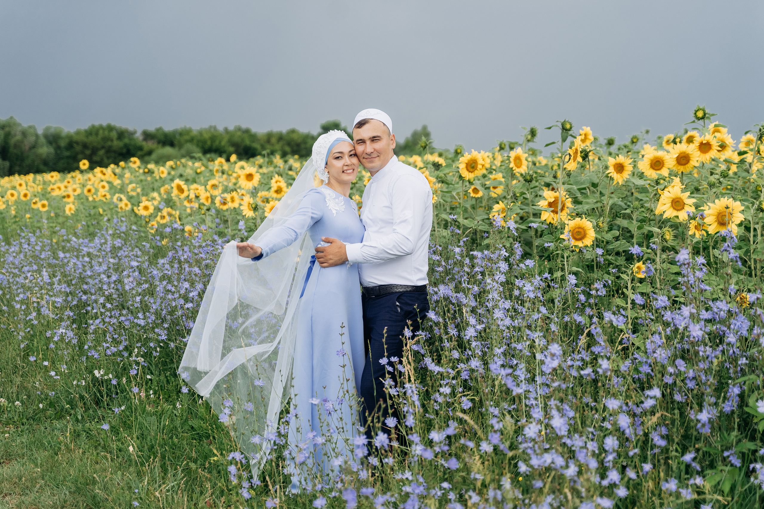Алия и Ринат. Свадебный семейный фотограф Ксения Божко Уфа Раевка никах в Нарыстау