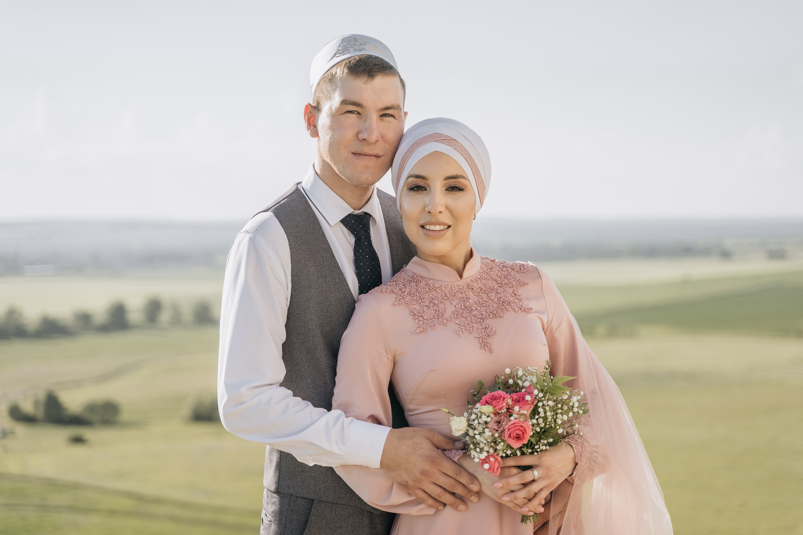 Марсель и Гузель. Свадебный семейный фотограф Ксения Божко Уфа Раевка никах в Нарыстау