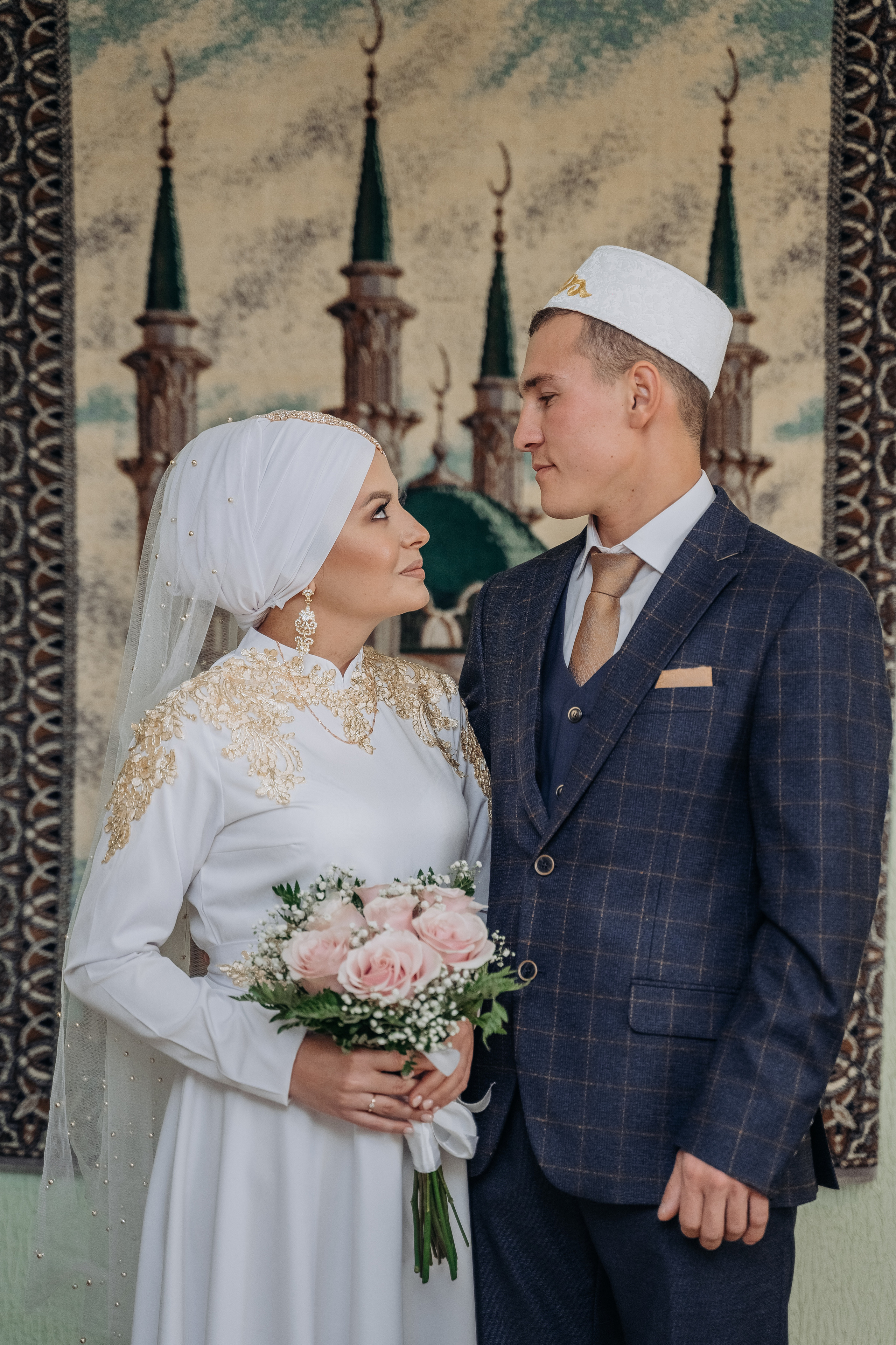 Гузель и Ринат. Свадебный семейный фотограф Ксения Божко Уфа Раевка никах в Нарыстау