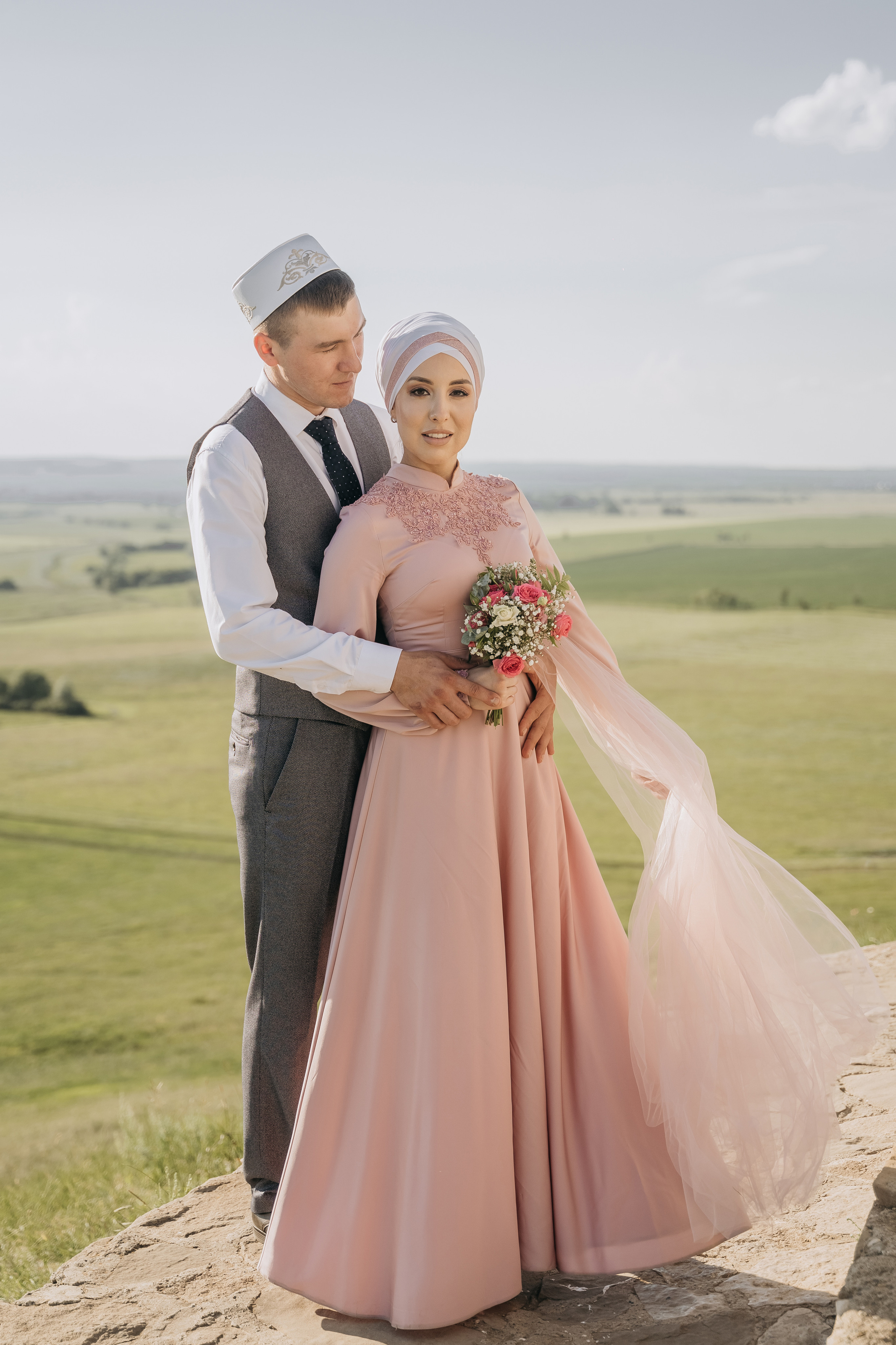 Марсель и Гузель. Свадебный семейный фотограф Ксения Божко Уфа Раевка никах в Нарыстау