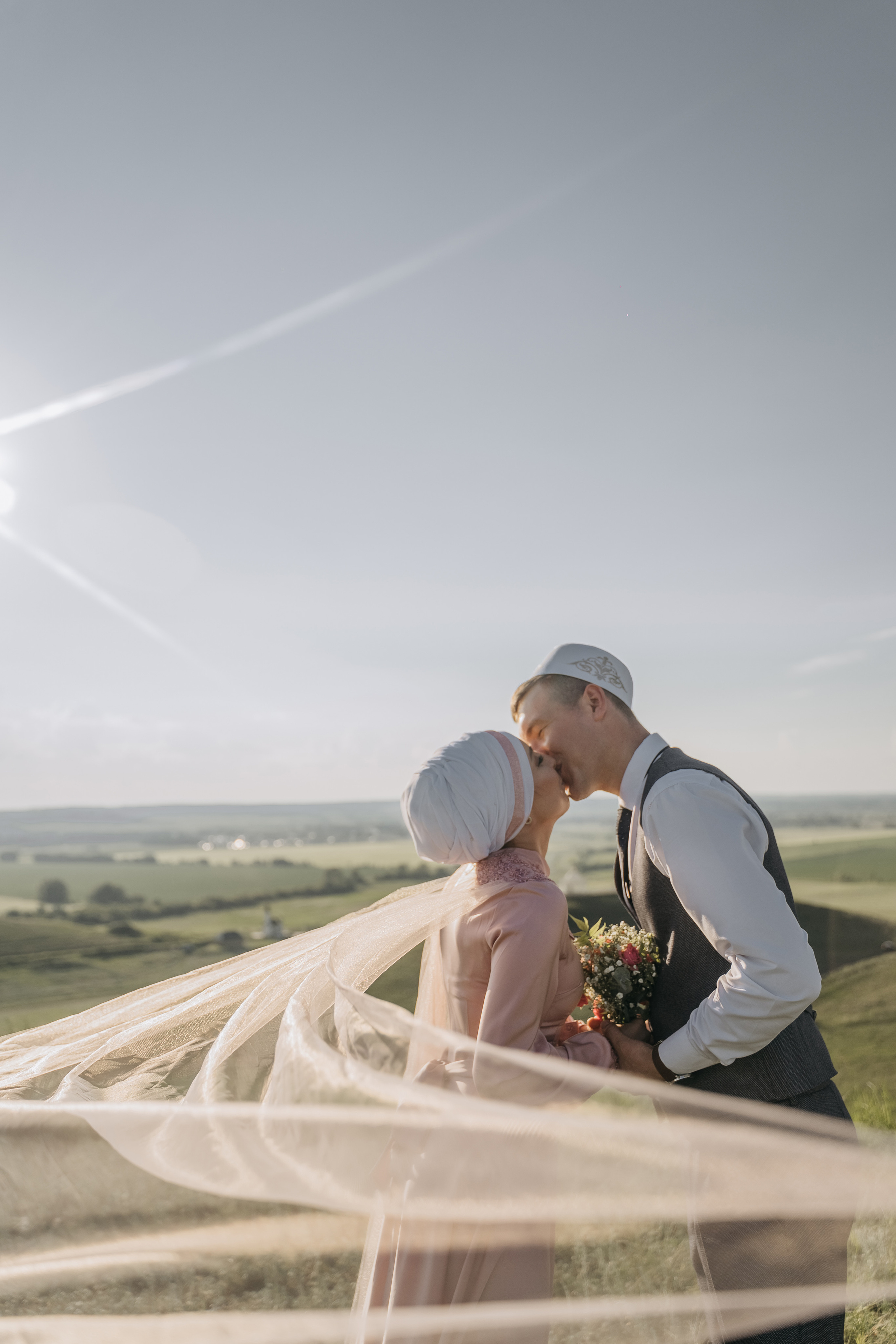 Марсель и Гузель. Свадебный семейный фотограф Ксения Божко Уфа Раевка никах в Нарыстау