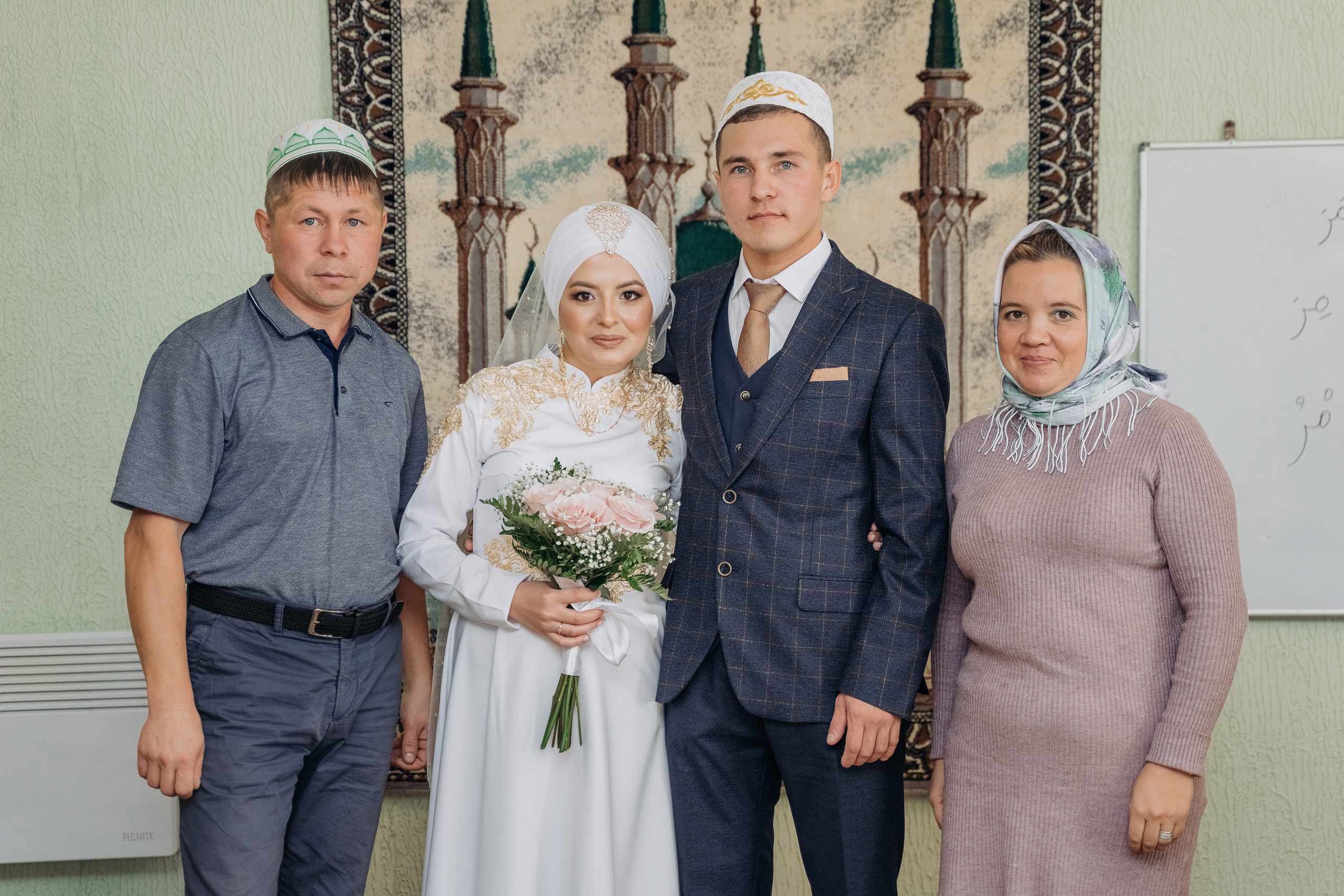 Гузель и Ринат. Свадебный семейный фотограф Ксения Божко Уфа Раевка никах в Нарыстау