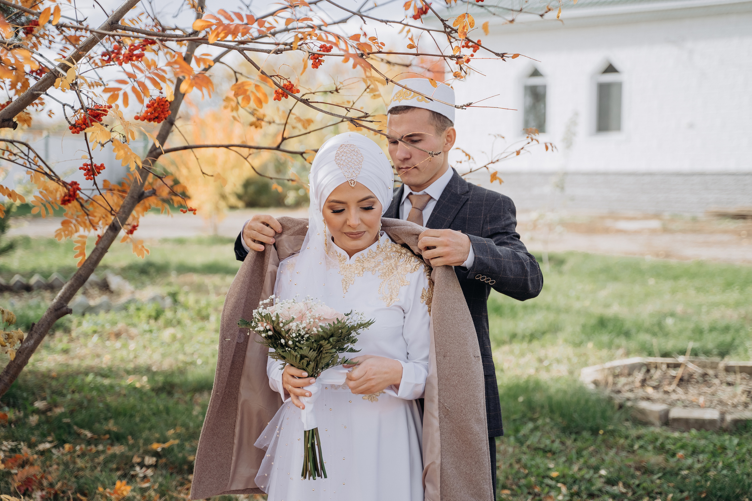Гузель и Ринат. Свадебный семейный фотограф Ксения Божко Уфа Раевка никах в Нарыстау