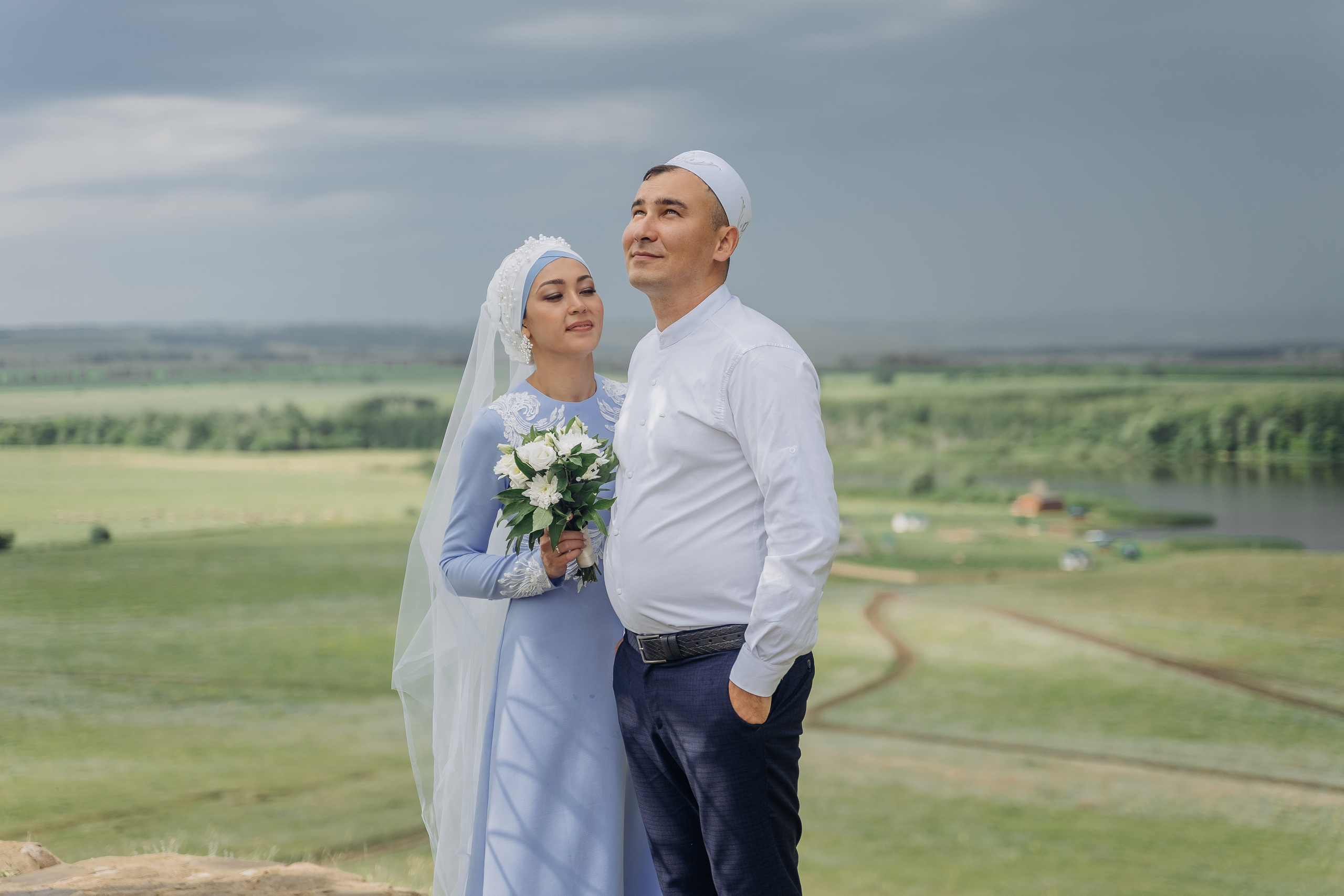 Алия и Ринат. Свадебный семейный фотограф Ксения Божко Уфа Раевка никах в Нарыстау