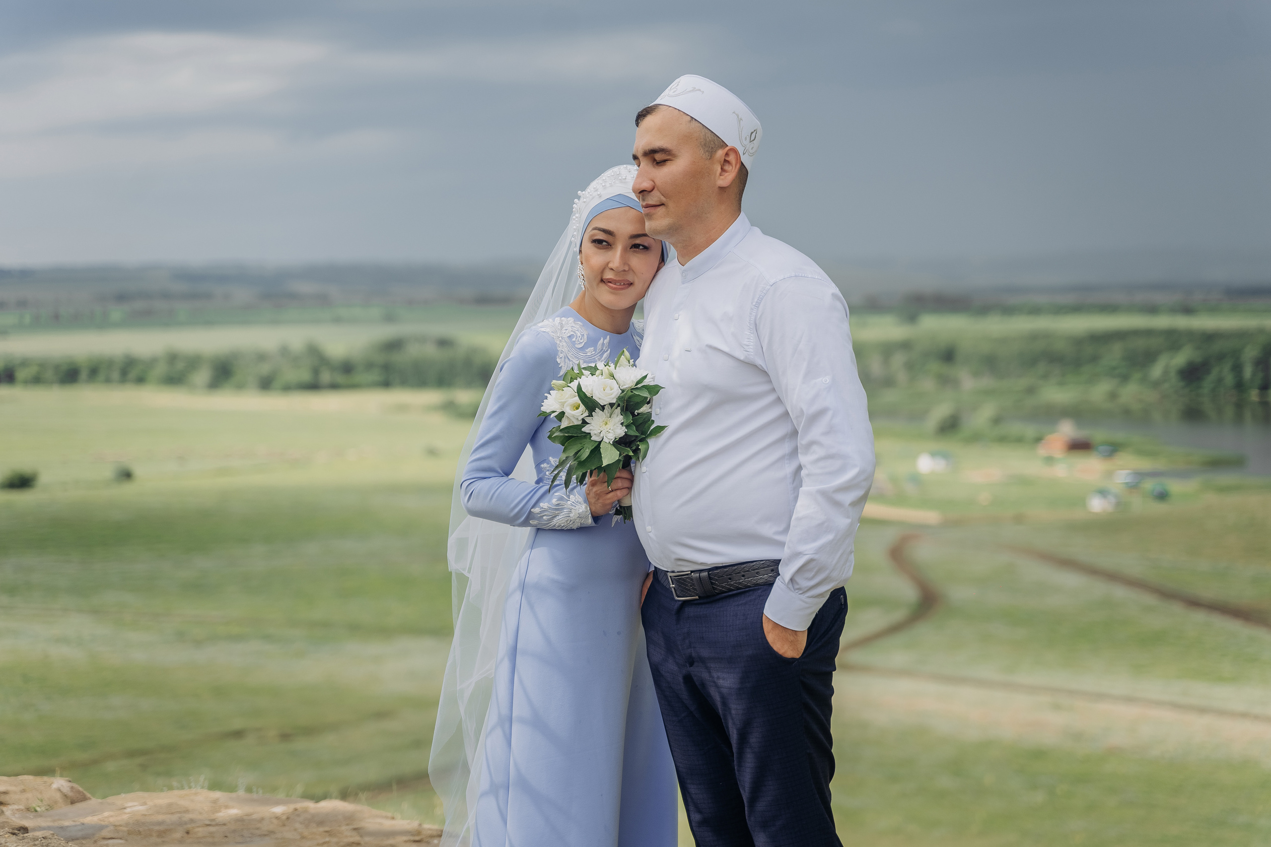 Алия и Ринат. Свадебный семейный фотограф Ксения Божко Уфа Раевка никах в Нарыстау