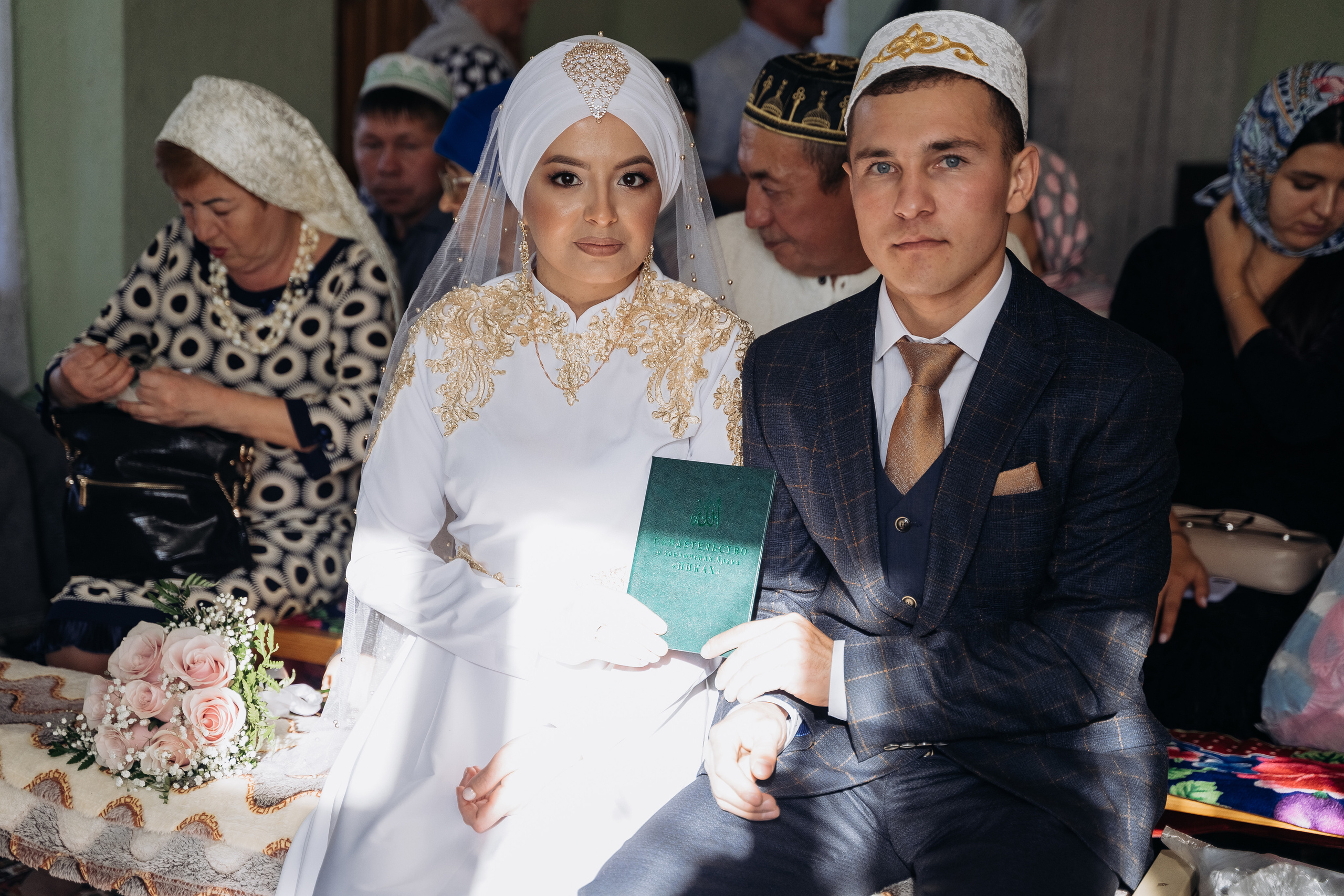 Гузель и Ринат. Свадебный семейный фотограф Ксения Божко Уфа Раевка никах в Нарыстау