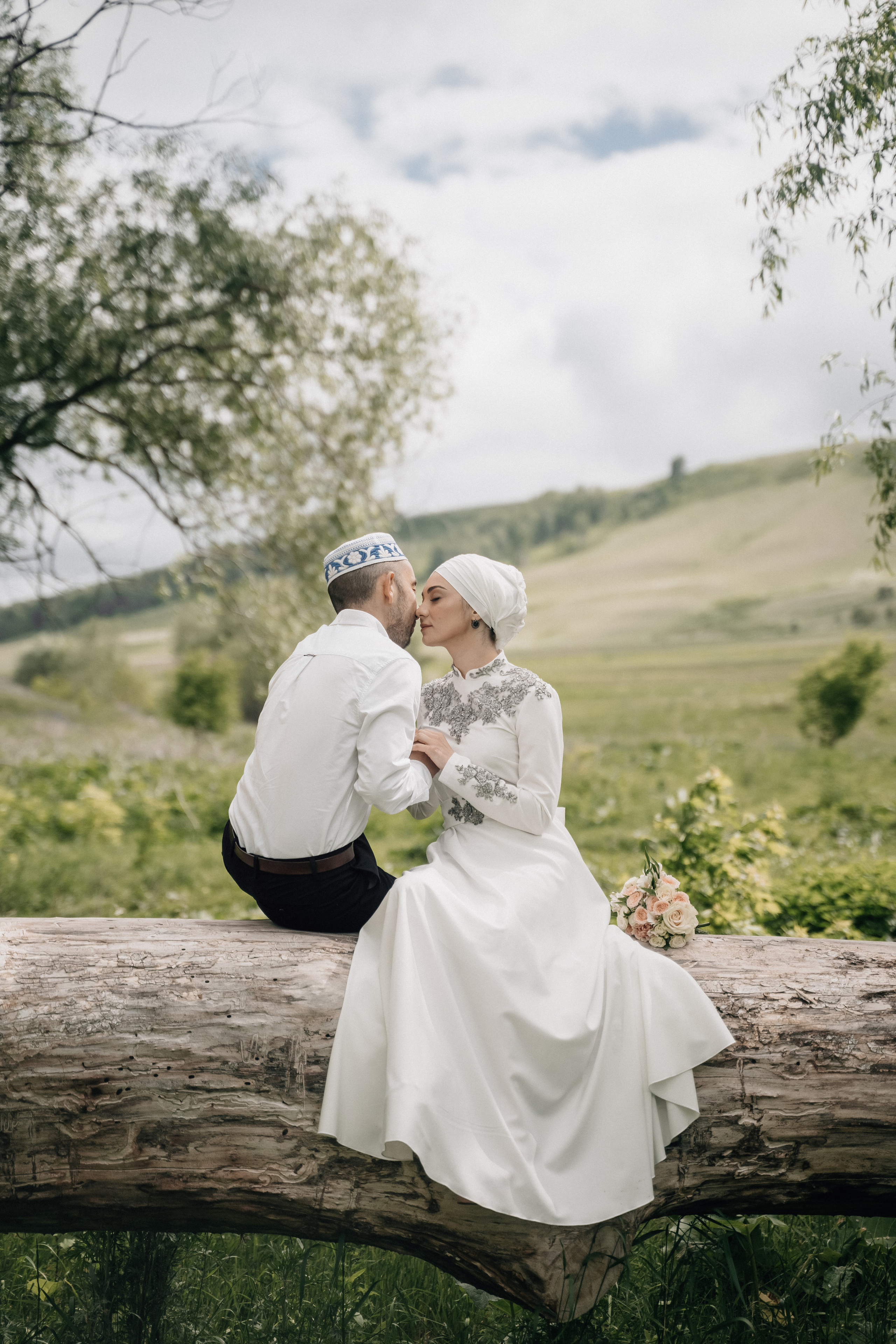 Азат и Юлия. Свадебный семейный фотограф Ксения Божко Уфа Раевка никах в Нарыстау