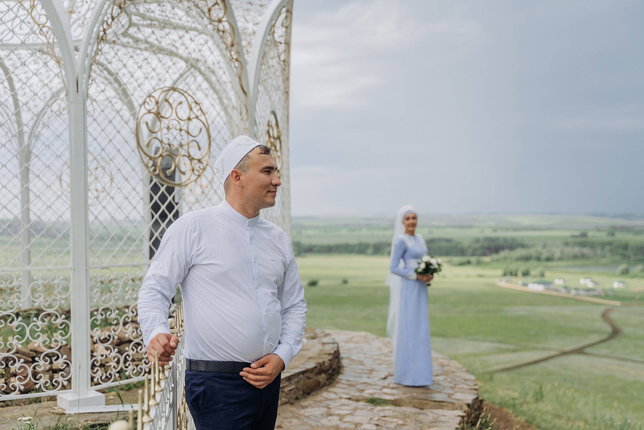 Алия и Ринат. Свадебный семейный фотограф Ксения Божко Уфа Раевка никах в Нарыстау