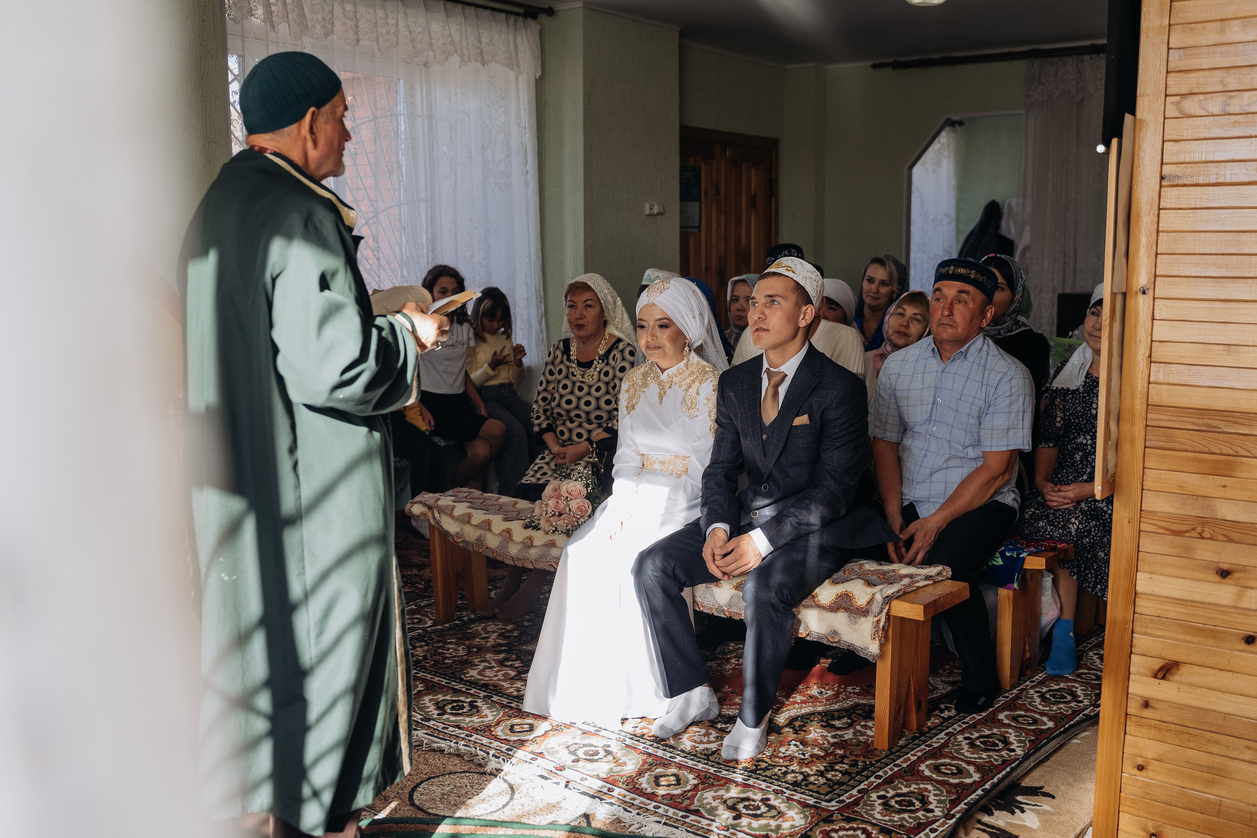 Гузель и Ринат. Свадебный семейный фотограф Ксения Божко Уфа Раевка никах в Нарыстау