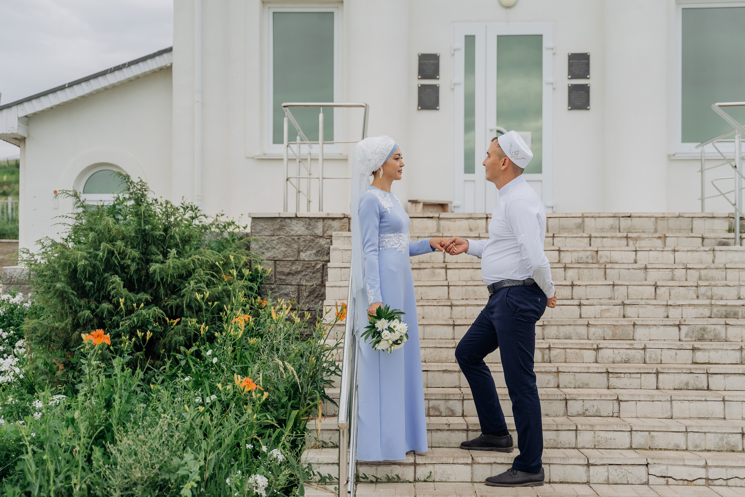 Алия и Ринат. Свадебный семейный фотограф Ксения Божко Уфа Раевка никах в Нарыстау