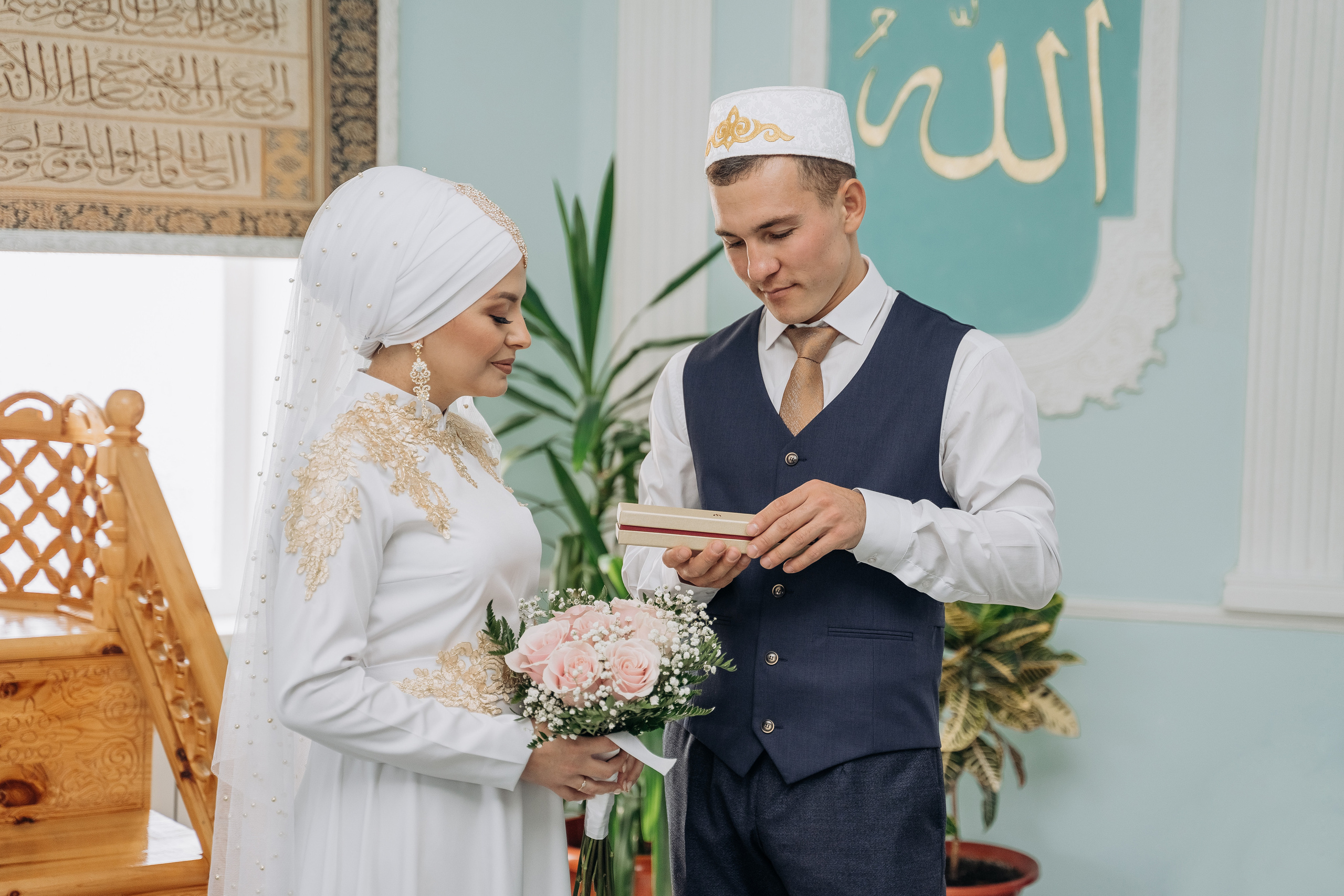 Гузель и Ринат. Свадебный семейный фотограф Ксения Божко Уфа Раевка никах в Нарыстау