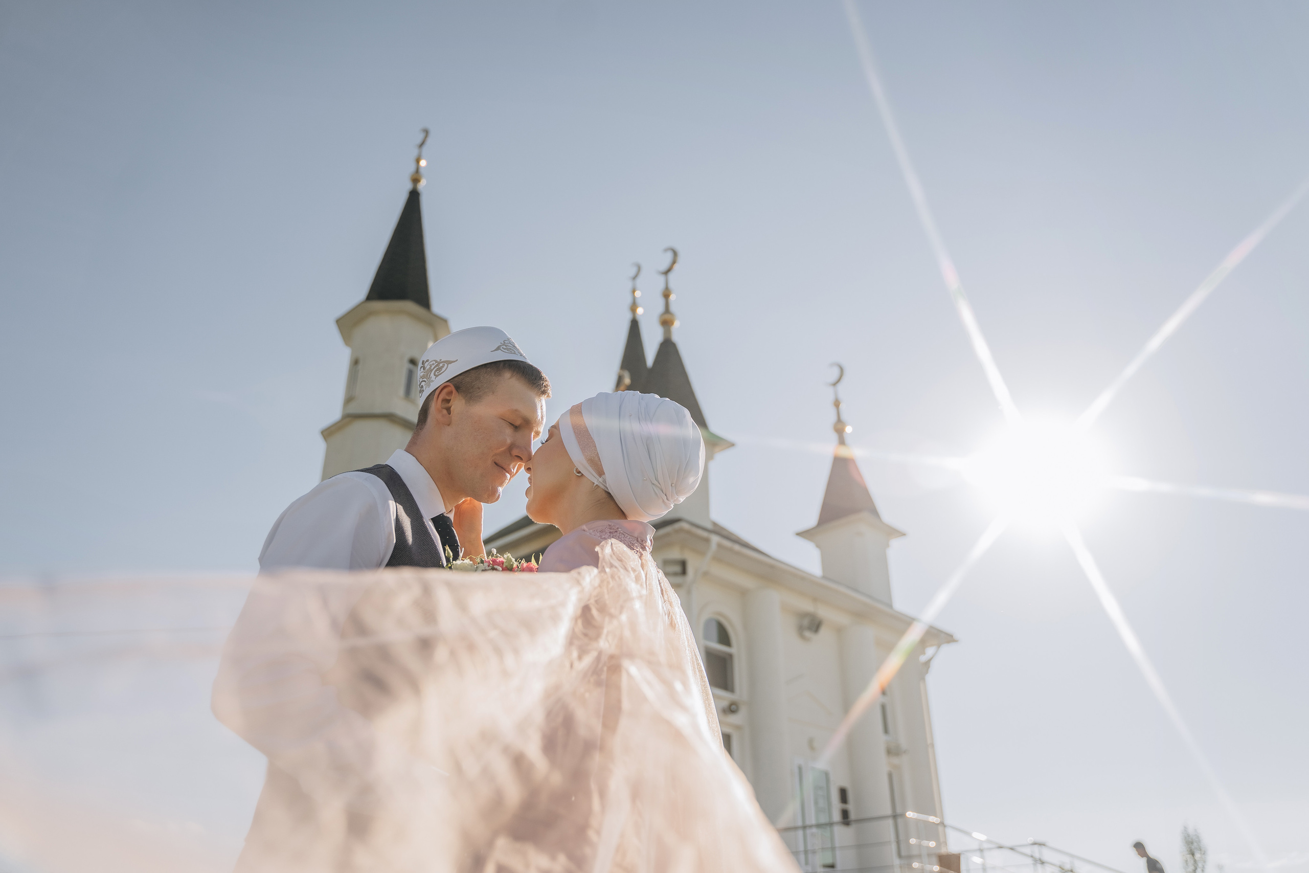 Марсель и Гузель. Свадебный семейный фотограф Ксения Божко Уфа Раевка никах в Нарыстау