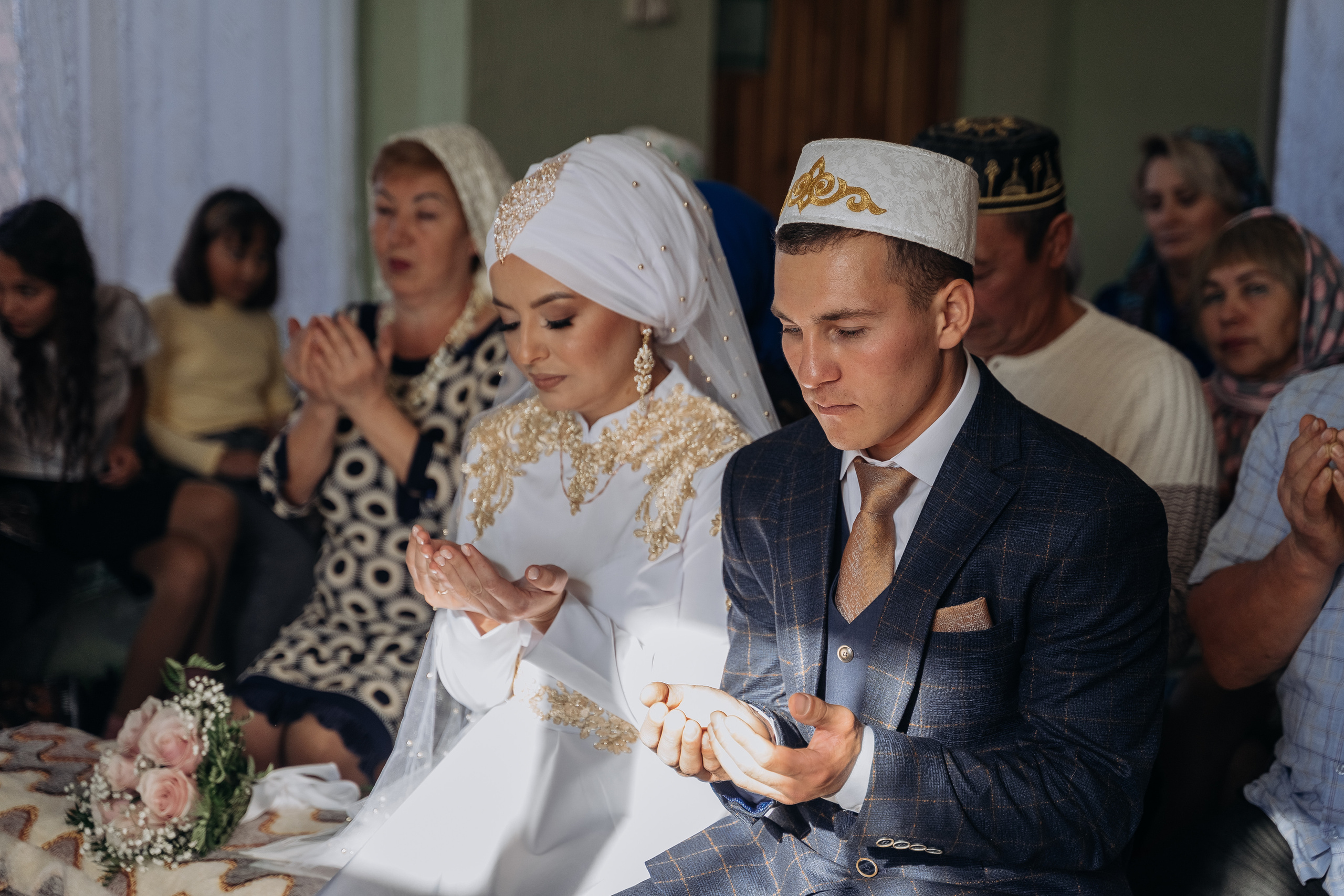 Гузель и Ринат. Свадебный семейный фотограф Ксения Божко Уфа Раевка никах в Нарыстау