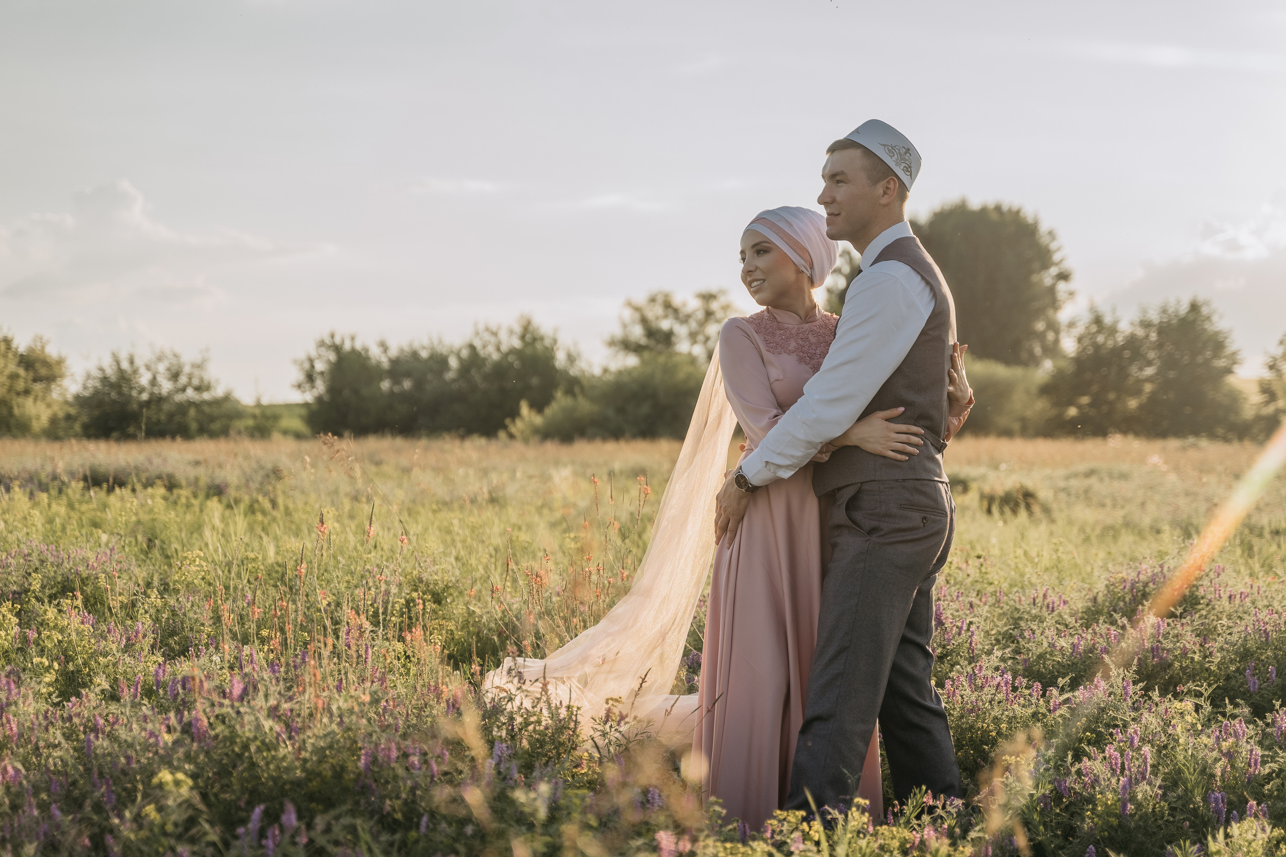 Марсель и Гузель. Свадебный семейный фотограф Ксения Божко Уфа Раевка никах в Нарыстау