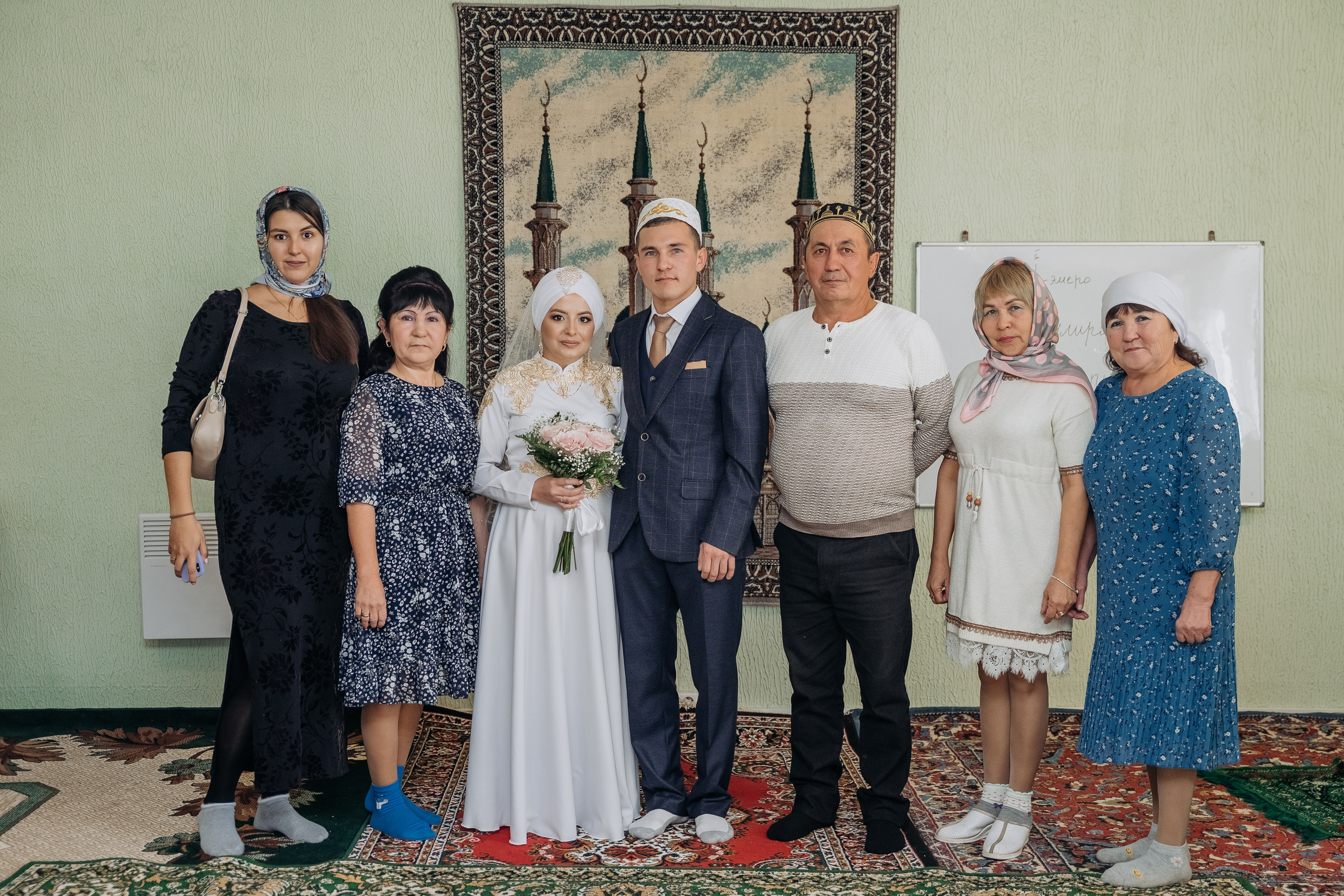 Гузель и Ринат. Свадебный семейный фотограф Ксения Божко Уфа Раевка никах в Нарыстау