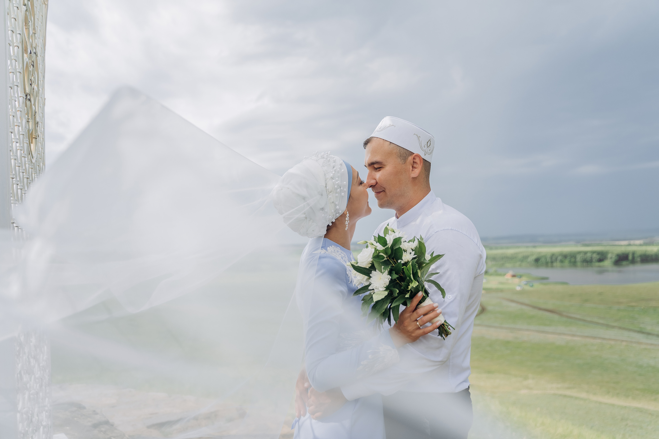 Алия и Ринат. Свадебный семейный фотограф Ксения Божко Уфа Раевка никах в Нарыстау