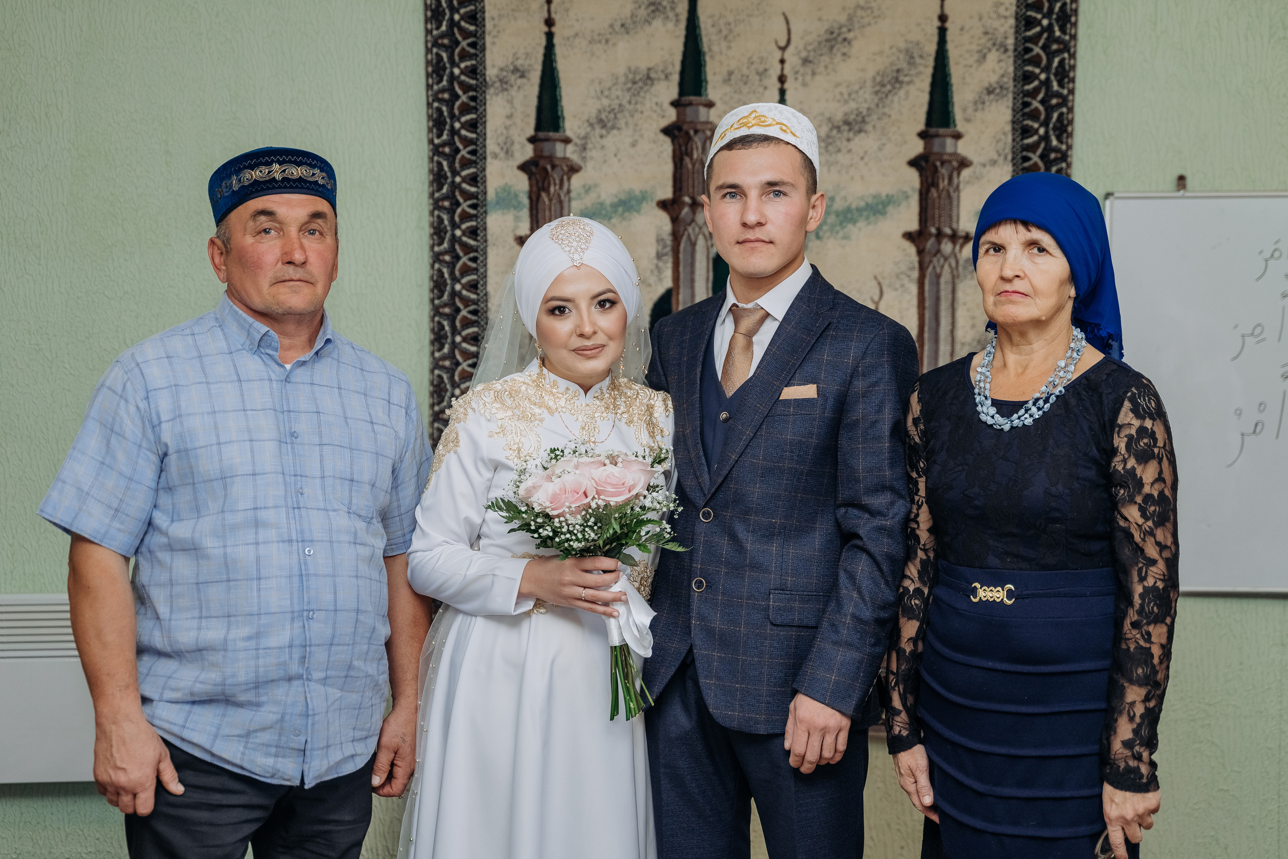 Гузель и Ринат. Свадебный семейный фотограф Ксения Божко Уфа Раевка никах в Нарыстау