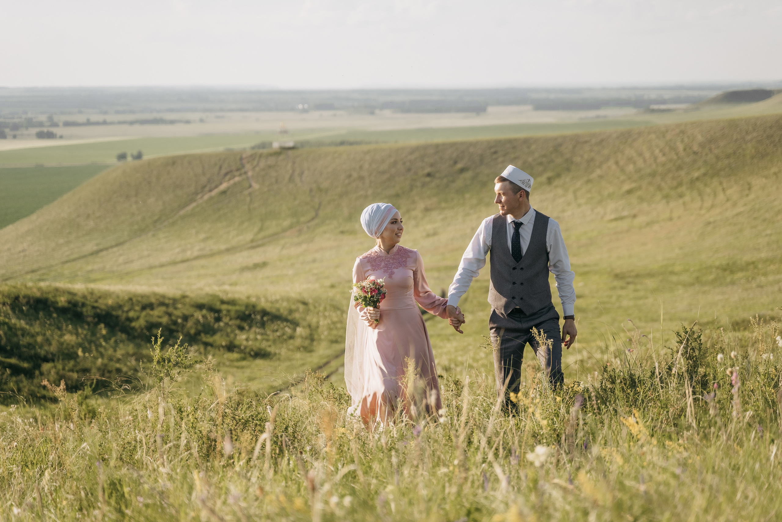 Марсель и Гузель. Свадебный семейный фотограф Ксения Божко Уфа Раевка никах в Нарыстау