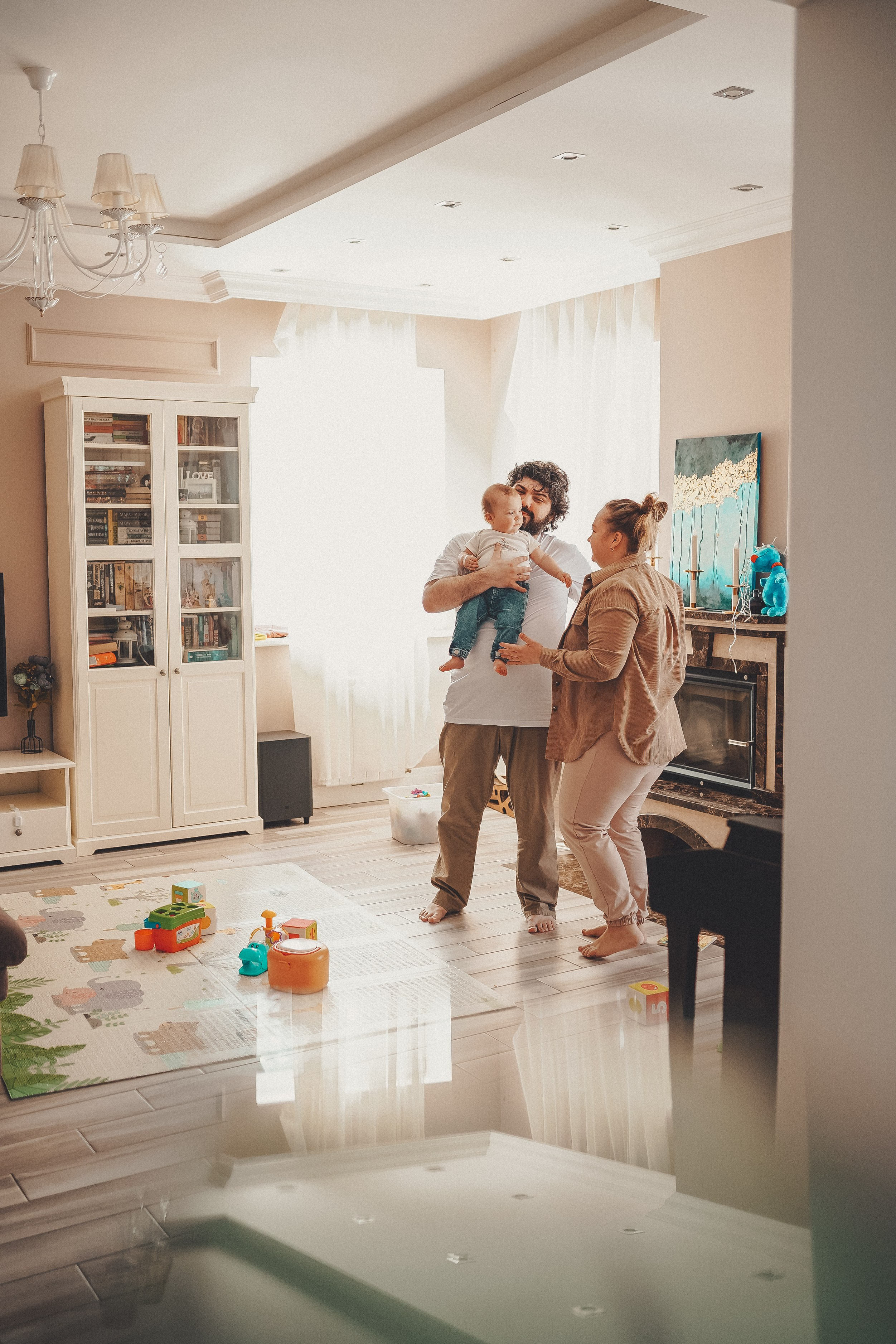 Василиса, Даша и Сережа. Семейный lifestyle фотограф Наталья Разгуляева в Москве