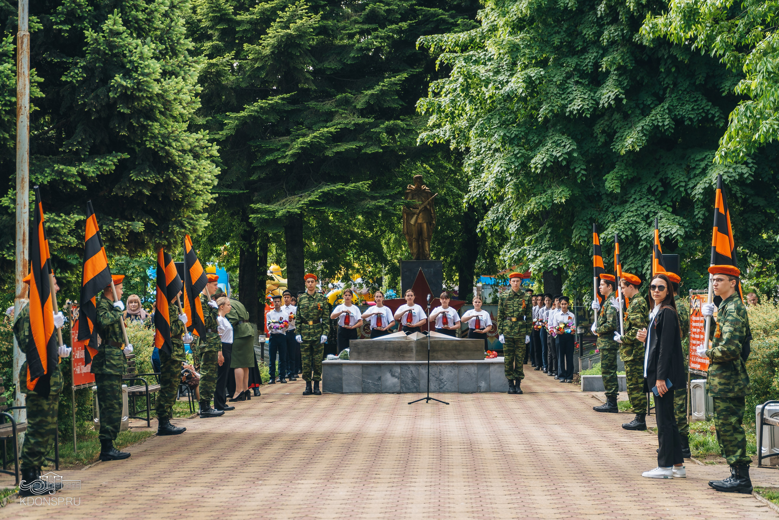 Гражданско — патриотическая акция — «Мы помним». Новотитаровский Дом культуры