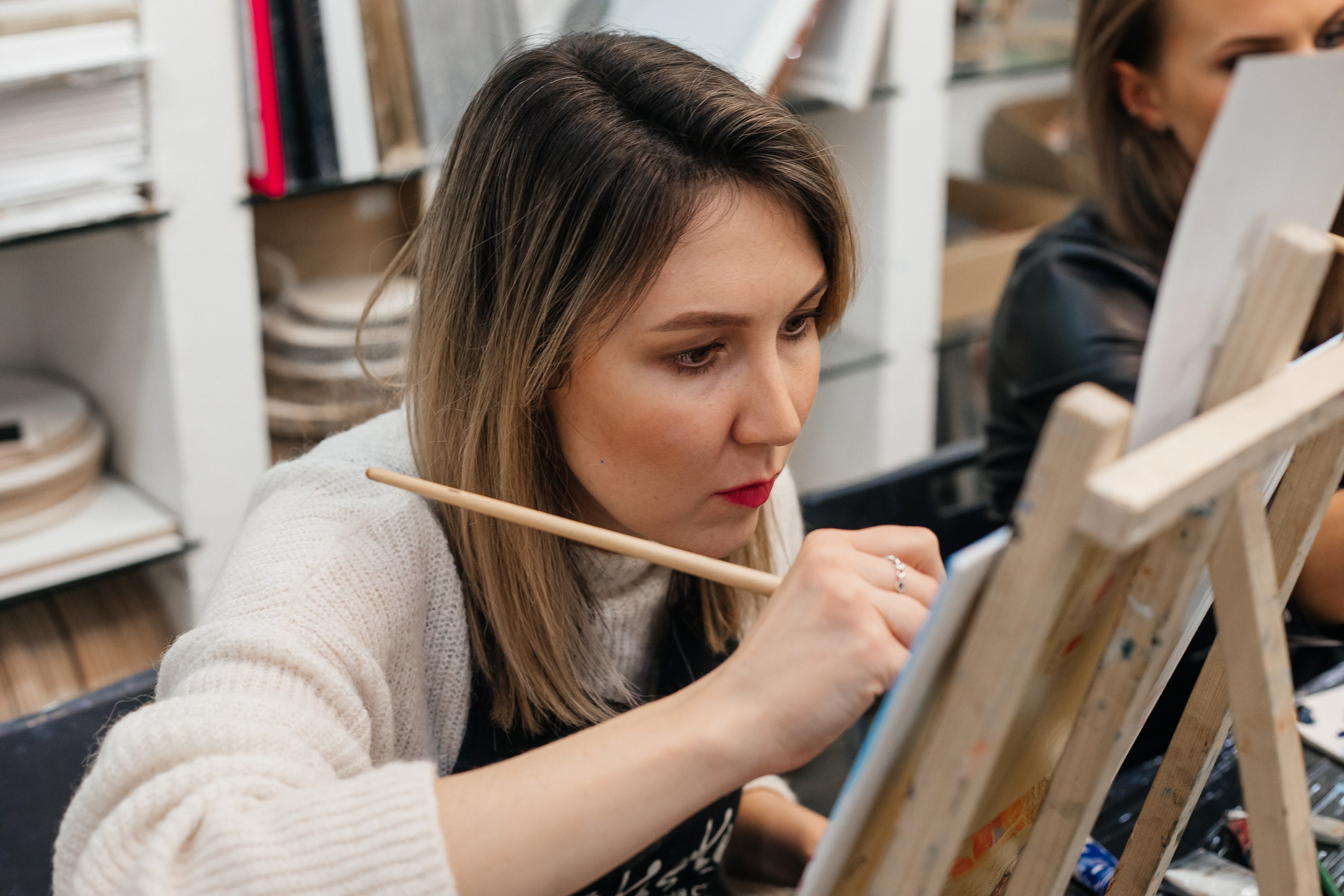 Artista. Мастер-класс по живописи. Семейный фотограф в Санкт-Петербурге Ева Маркова