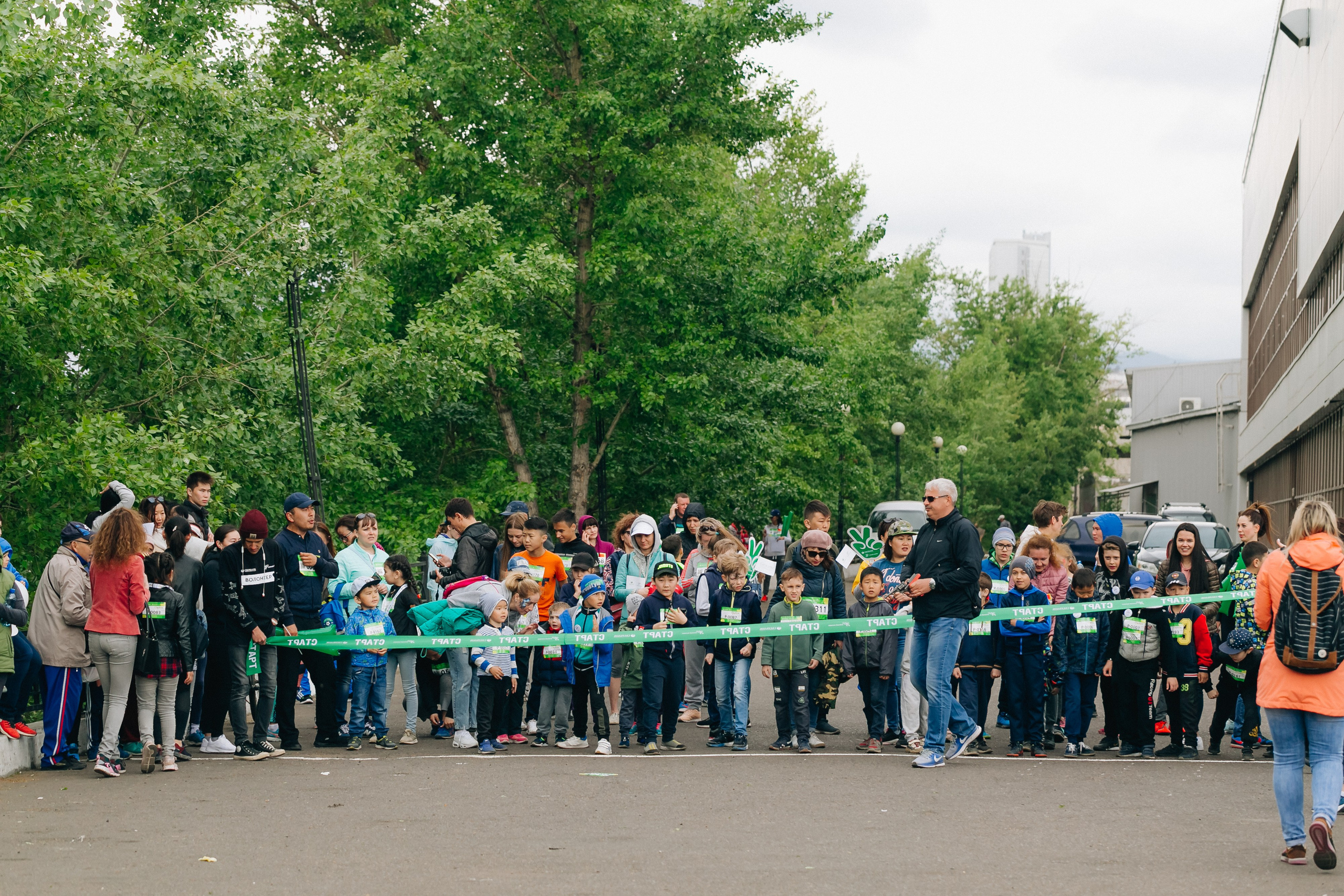 Зеленый марафон Сбербанка. Свадебный и семейный фотограф в Улан-Удэ