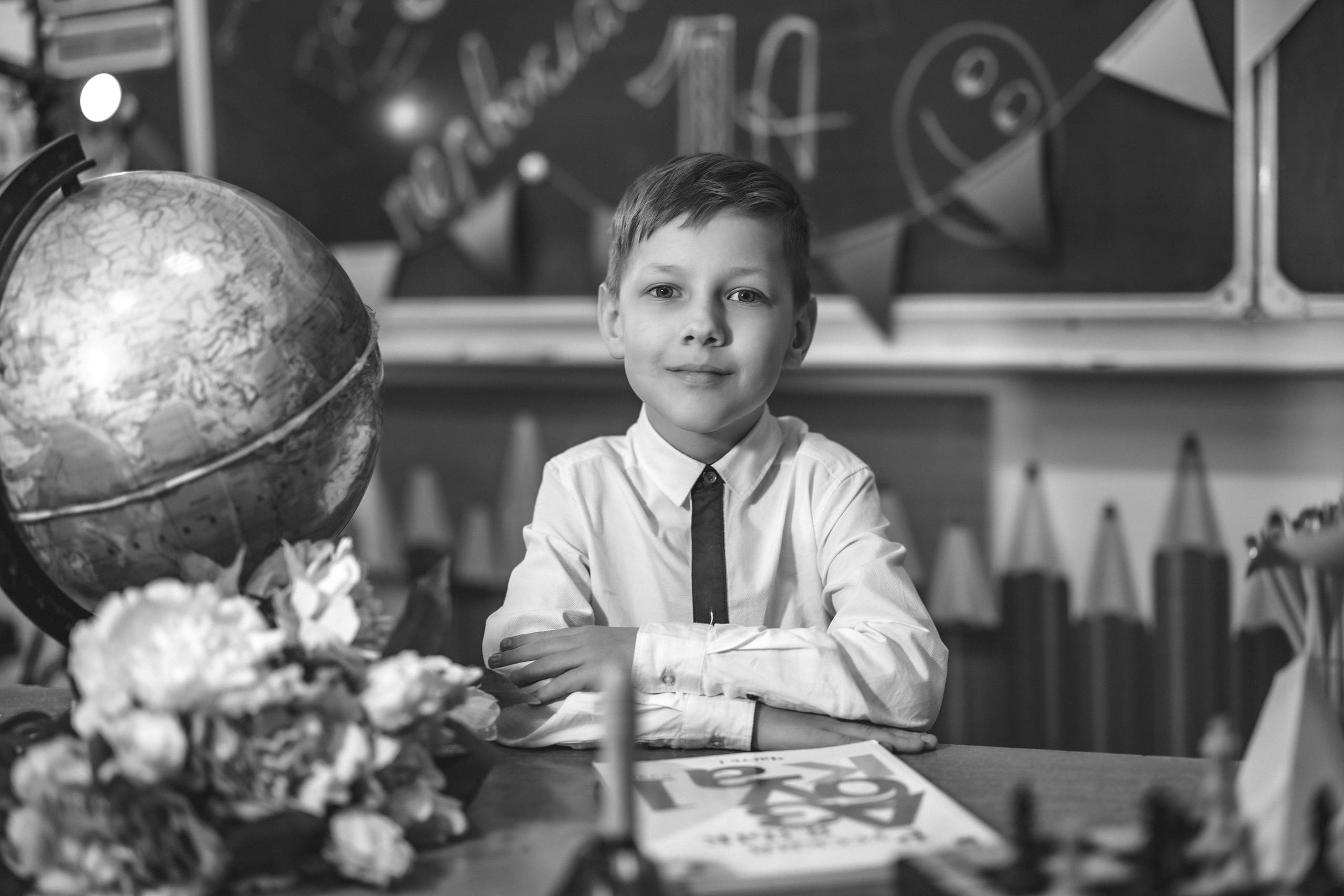 Съемка в классе с мини-фотозоной. Фотограф со студией в Долгопрудном — Ольга Рагулина