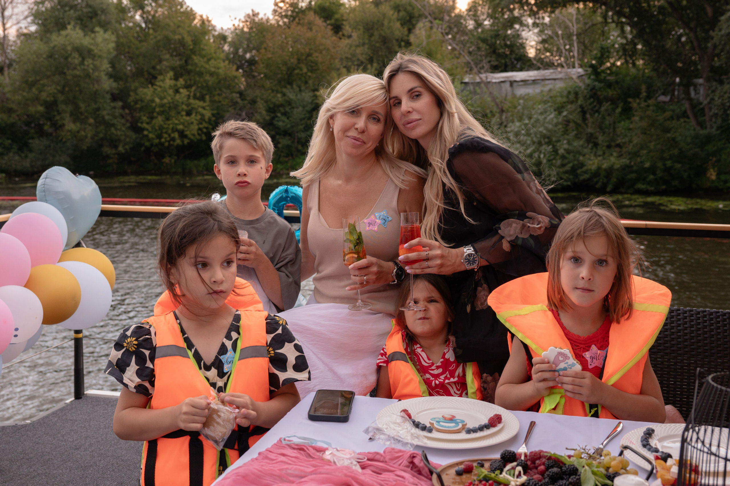 Вечеринка на воде. Семейный, свадебный и репортажный фотограф в Москве Анастасия Светлова