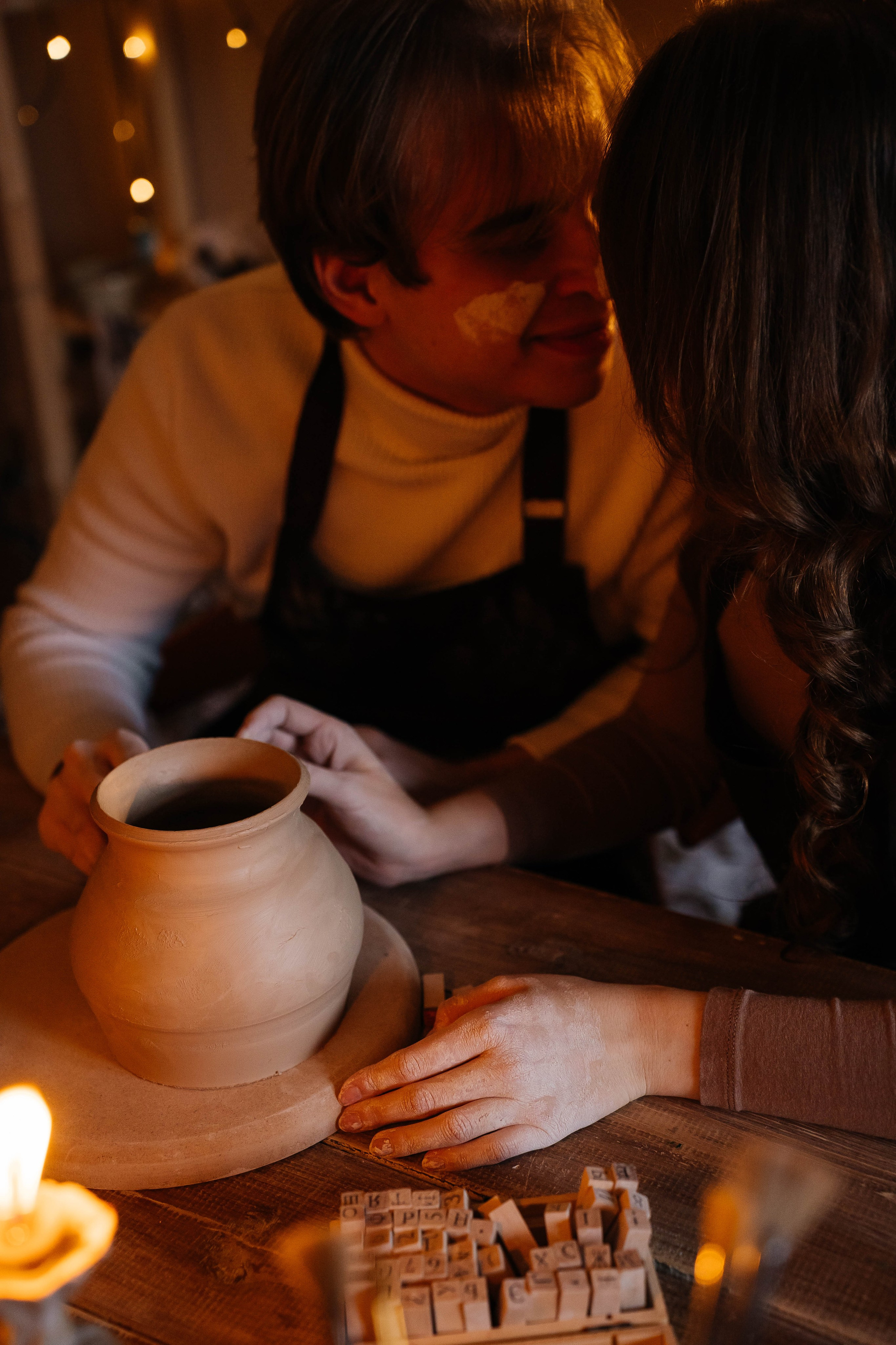 Однажды в гончарной мастерской. Семейный и свадебный фотограф в Саратове Евангелина Штах