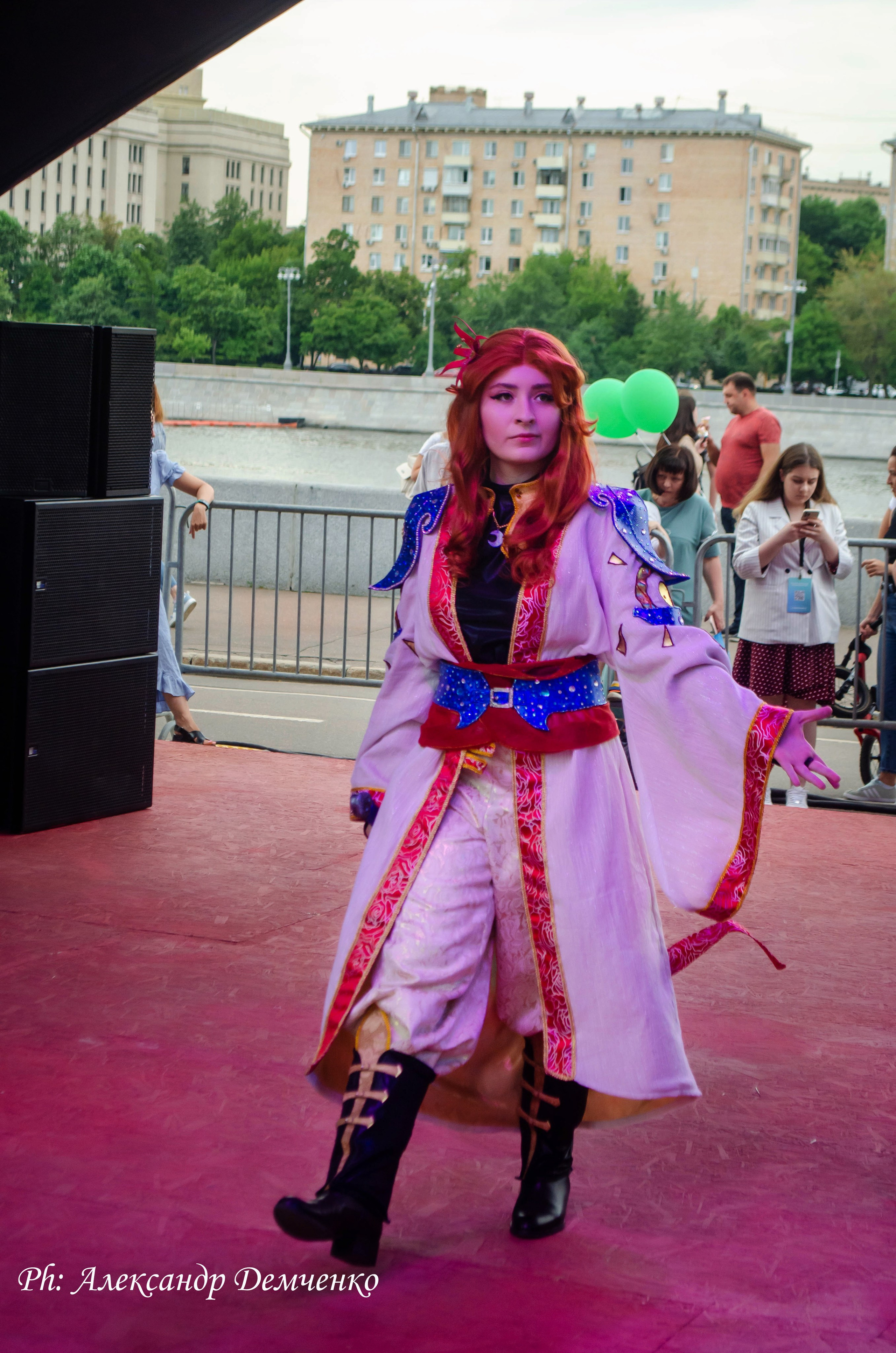 Фотосессия сцены в Москве на разных репортажных мероприятий