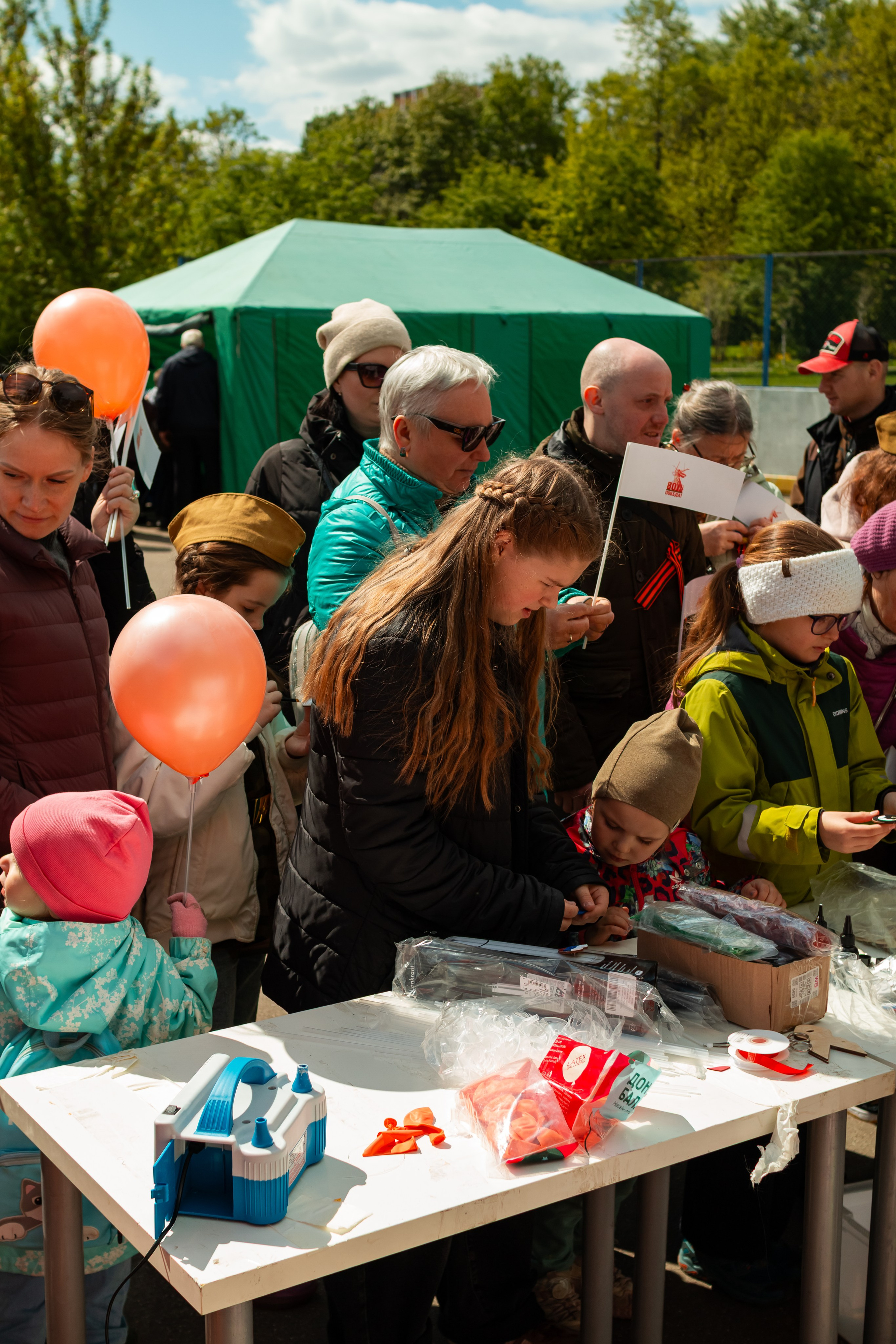 Репортаж с 9 мая 2025 года, День Победы! ВАО Москва. Фотограф Илья Варакин