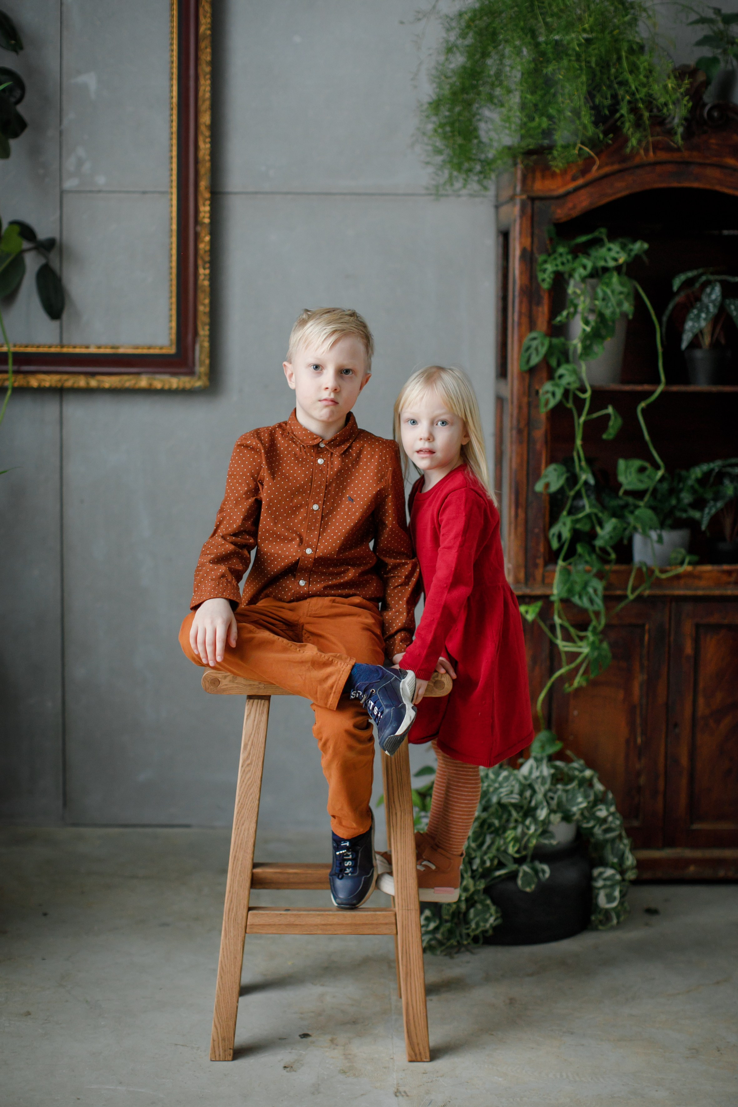 Семейное. Анюта, Даня и дети. Школьные альбомы, Семейные съемки, Портреты, Фотограф Елена Кузнецова