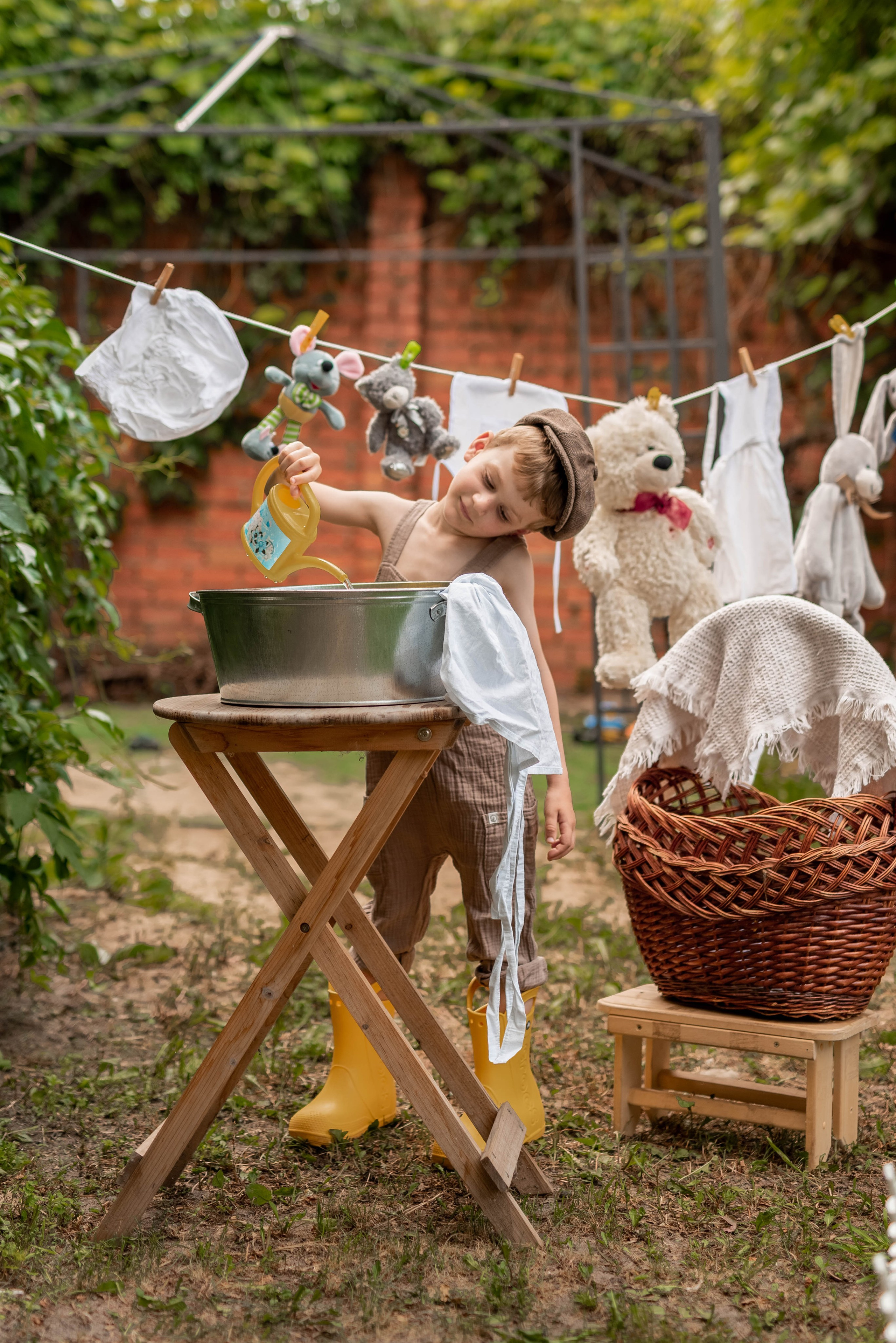 Фотосессия Стирка. Семейный, детский фотограф в Воронеже Анна Никитина