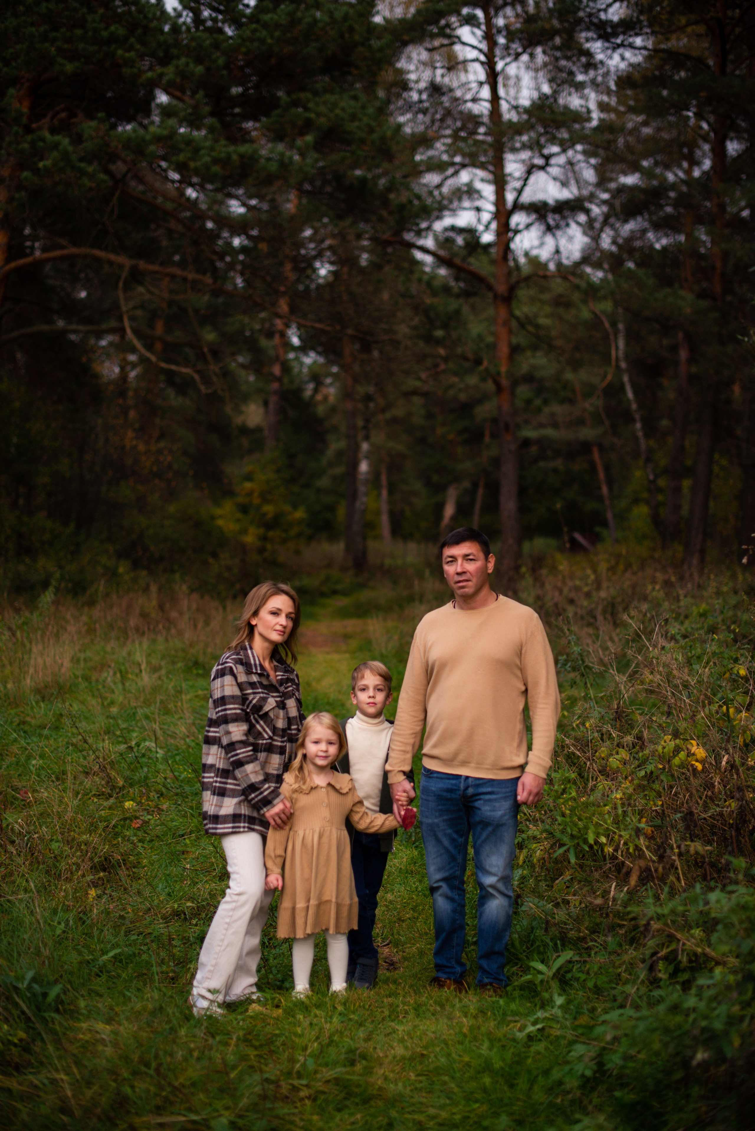 Осенняя прогулка. Семейный и портретный фотограф Надежда Вылку