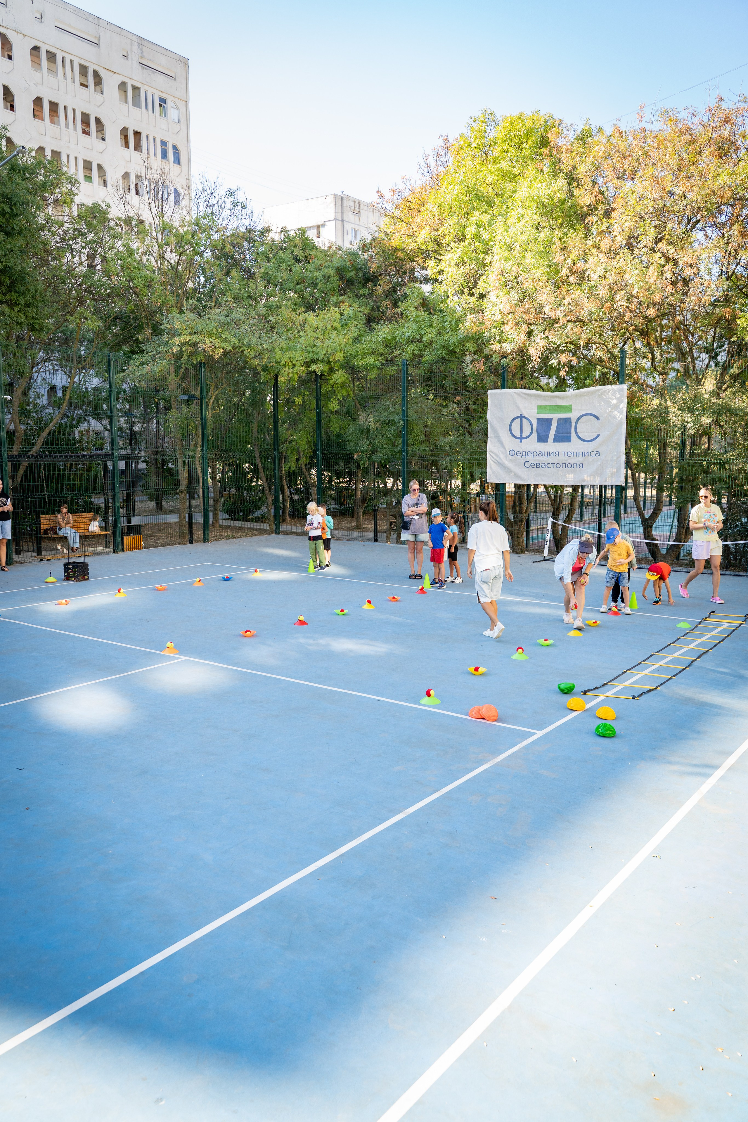 Федерация тенниса Севастополь. Малыши. Анастасия Дунаева. Фотограф в Севастополе