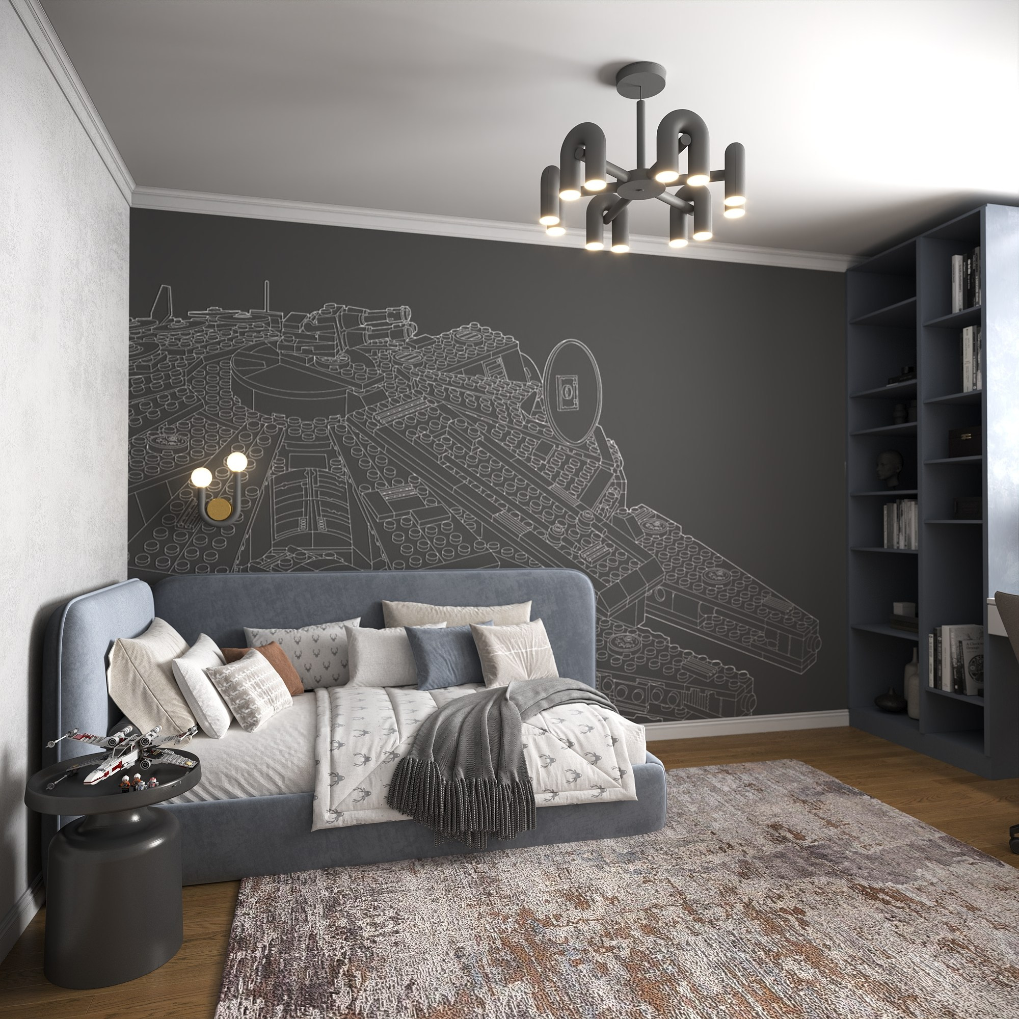 Ул. Тухачевского 71 м². БК студия дизайна интерьера