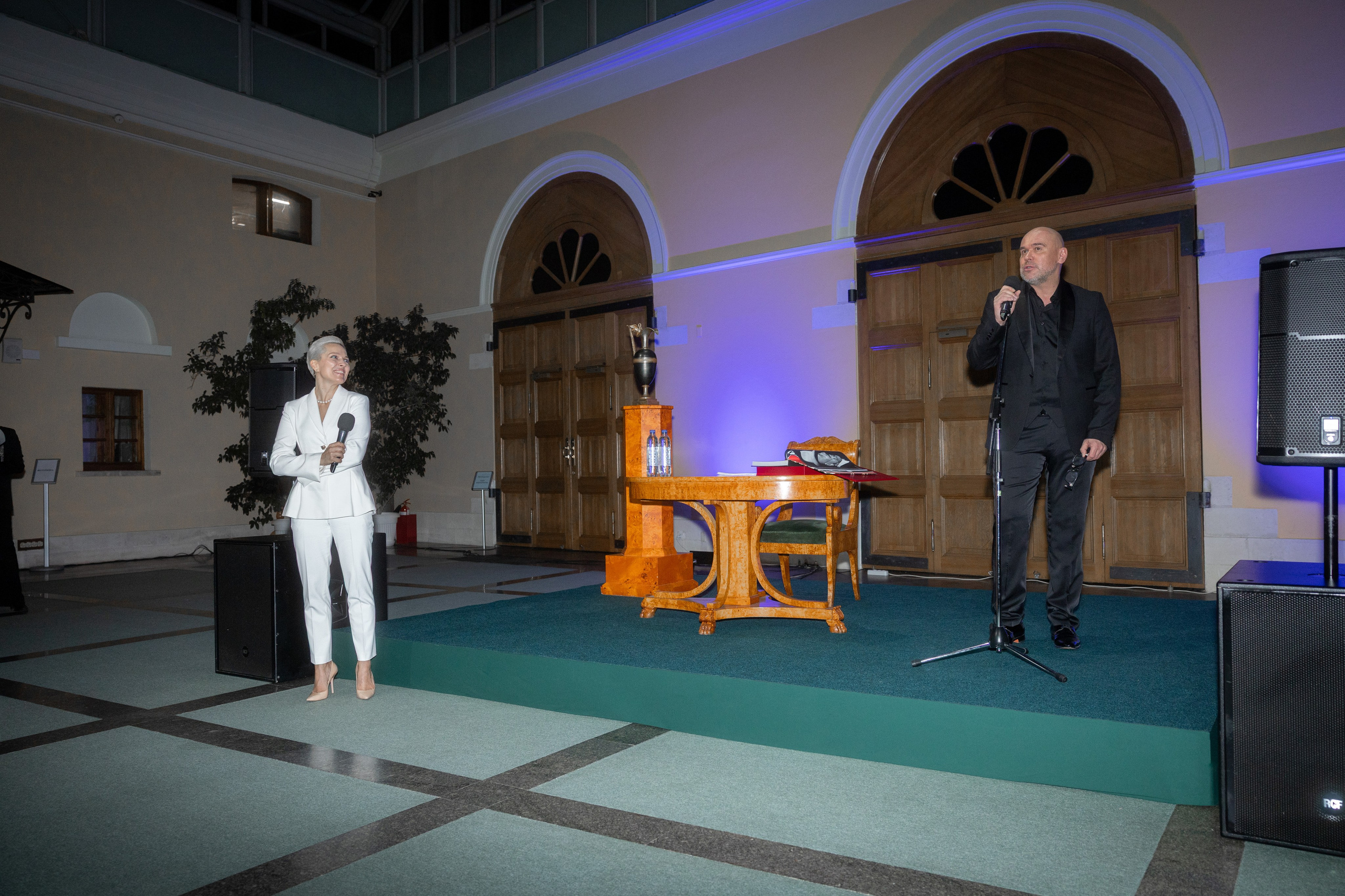 Максим Викторович Аверин. Презентация книги к юбилею в Государственном музее А. С. Пушкина