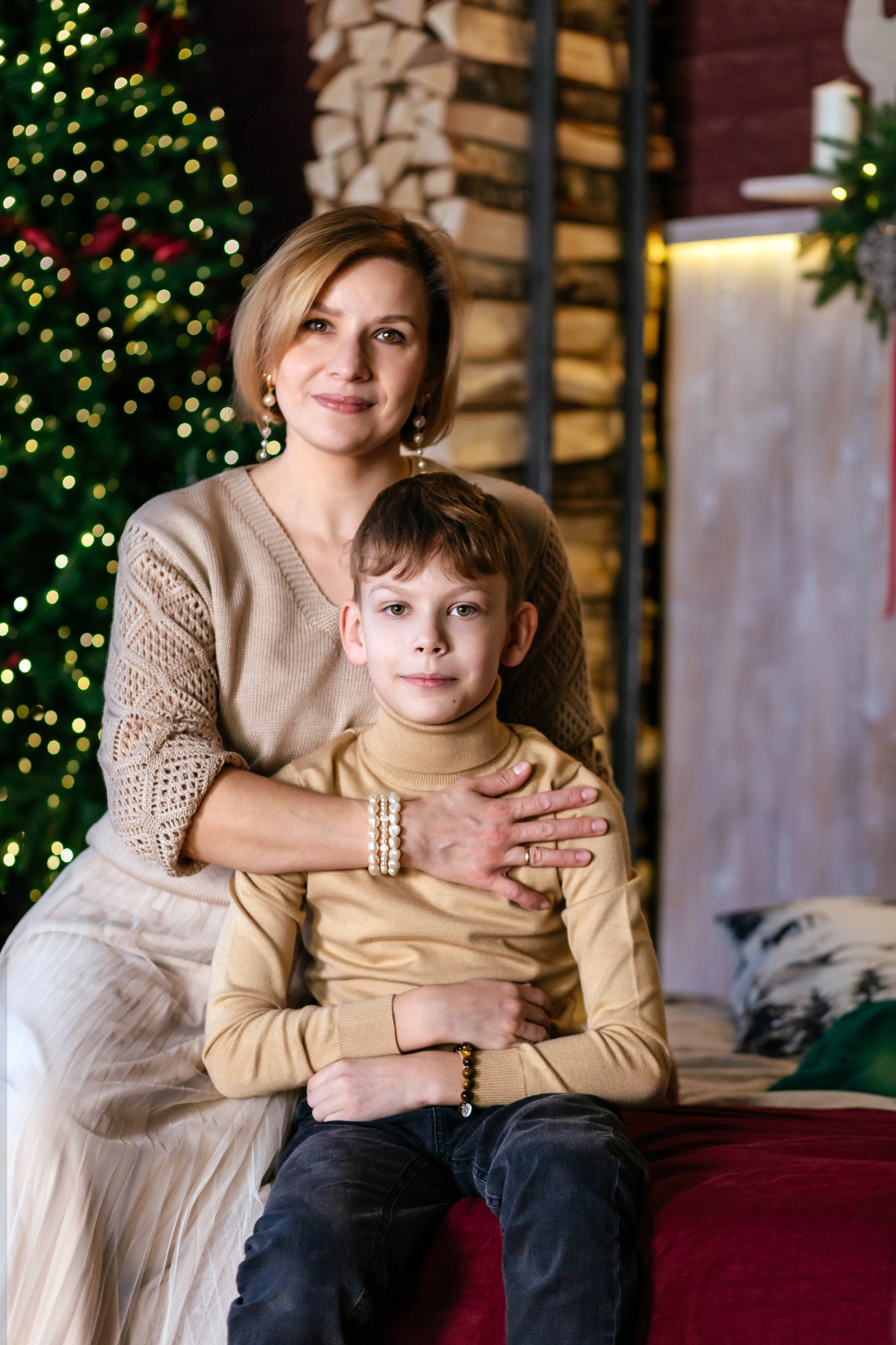 Новогодняя семейная съёмка. EtoStudio. Семейный фотограф в Минске Приболовец Светлана