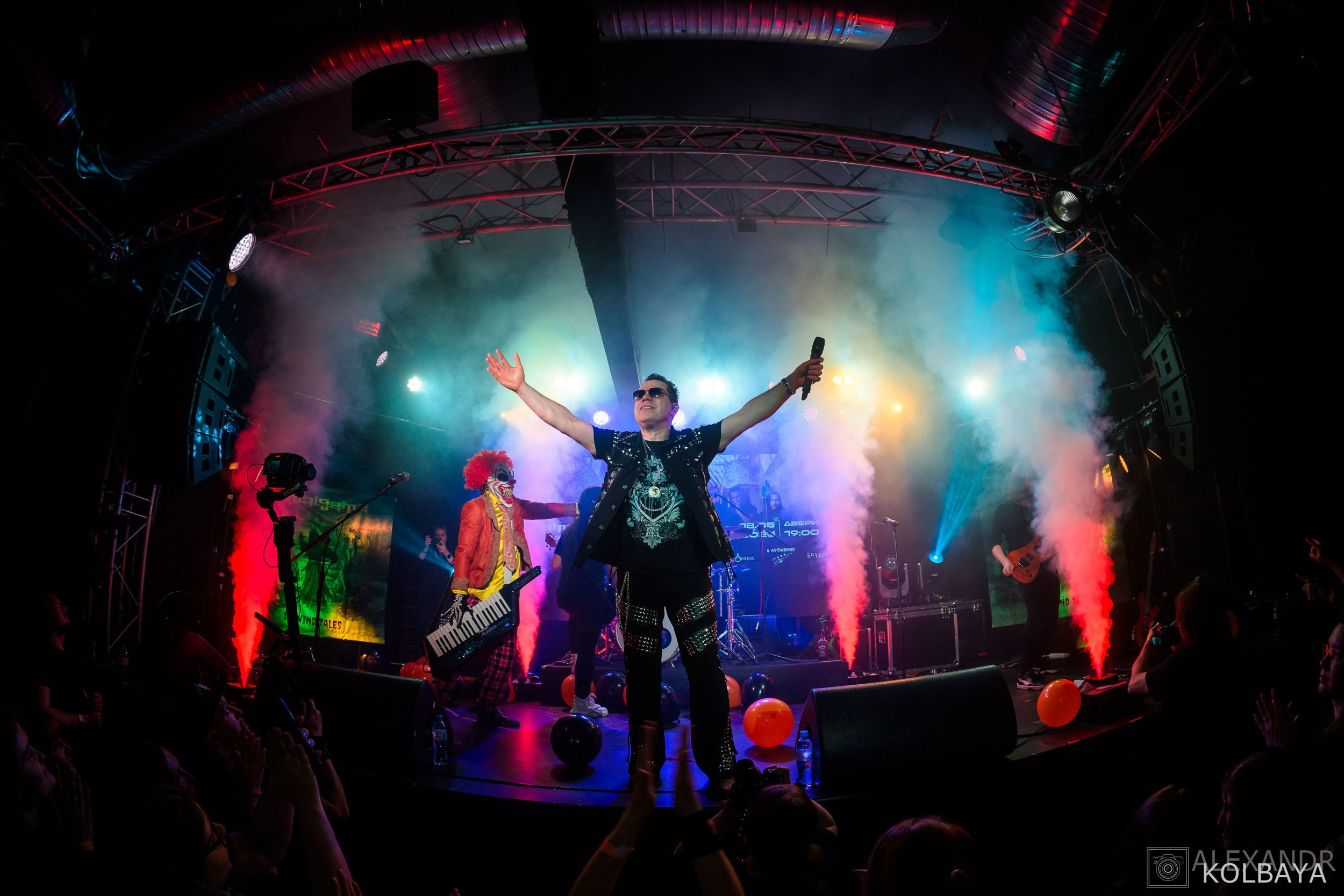 Концерт группы AMALGAMA. Концертный и театральный репортажный фотограф в Москве Александр Колбая