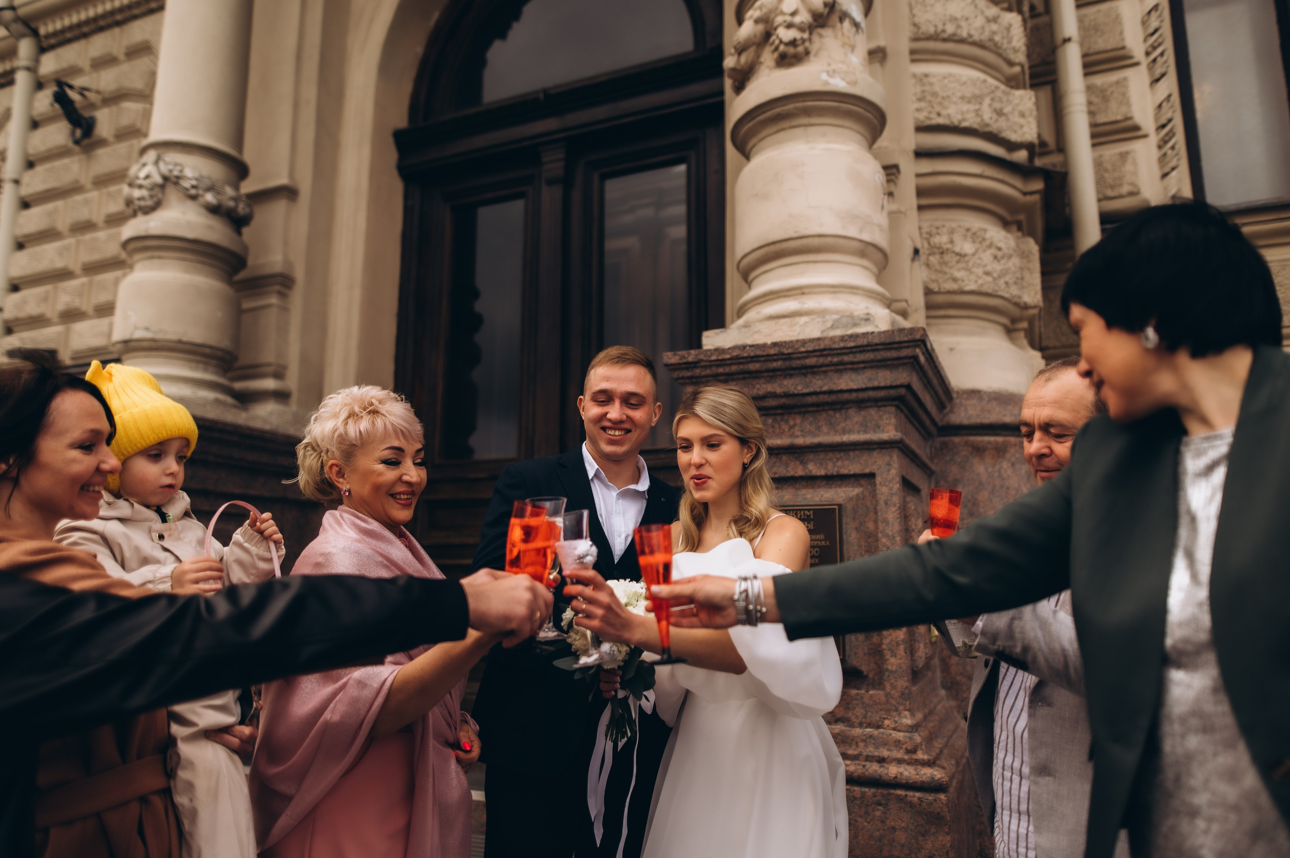 1ый загс+фотопрогулка свадьба. Фотограф ПИТЕР СПБ Надежда Баранова