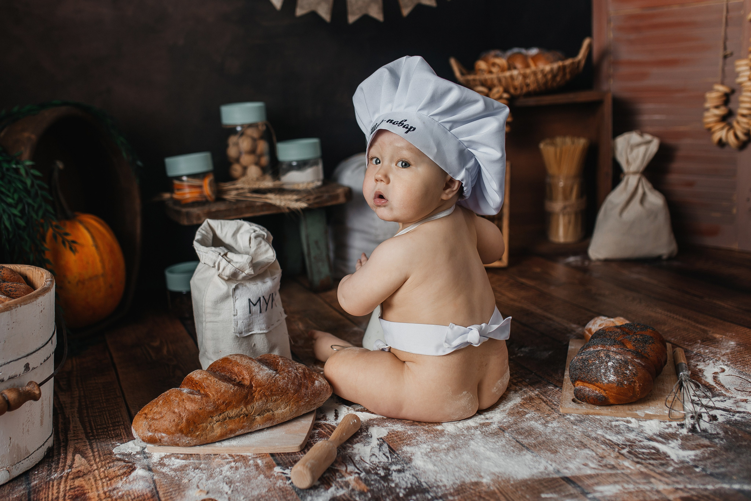 Дети до года. Фотограф новорождённых Екатерина Боброва. Ульяновск