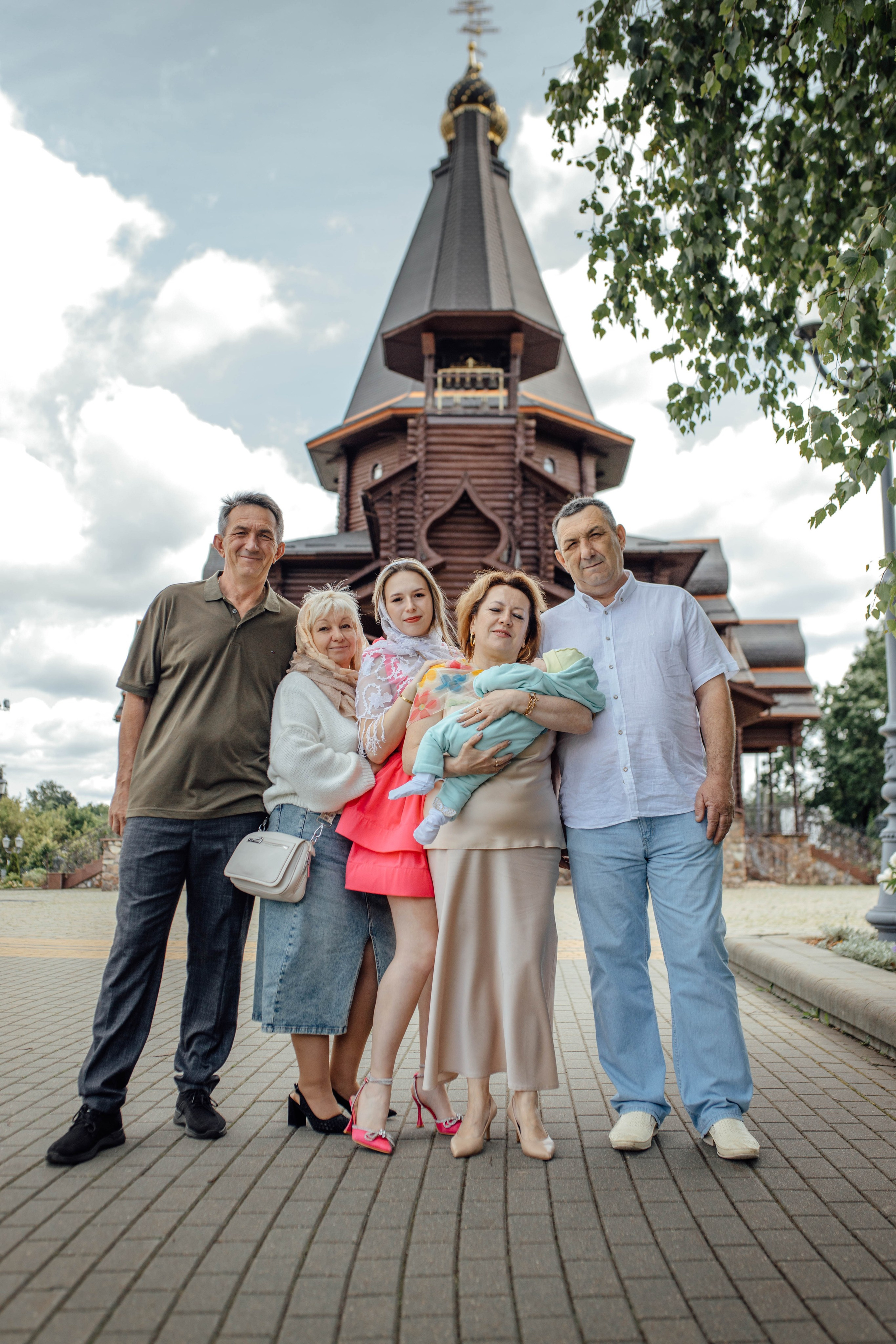 Крещение Михаила, храм Святой Троицы, июнь 2025