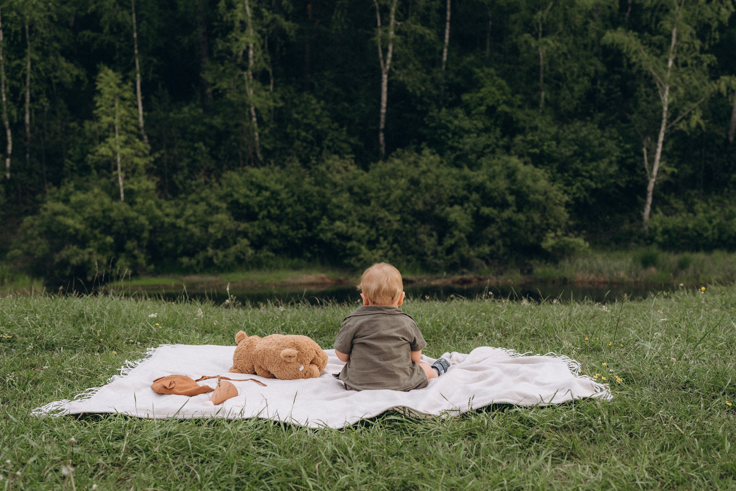 Первый год и первый дождь. Семейный фотограф в Ангарске/ Иркутске