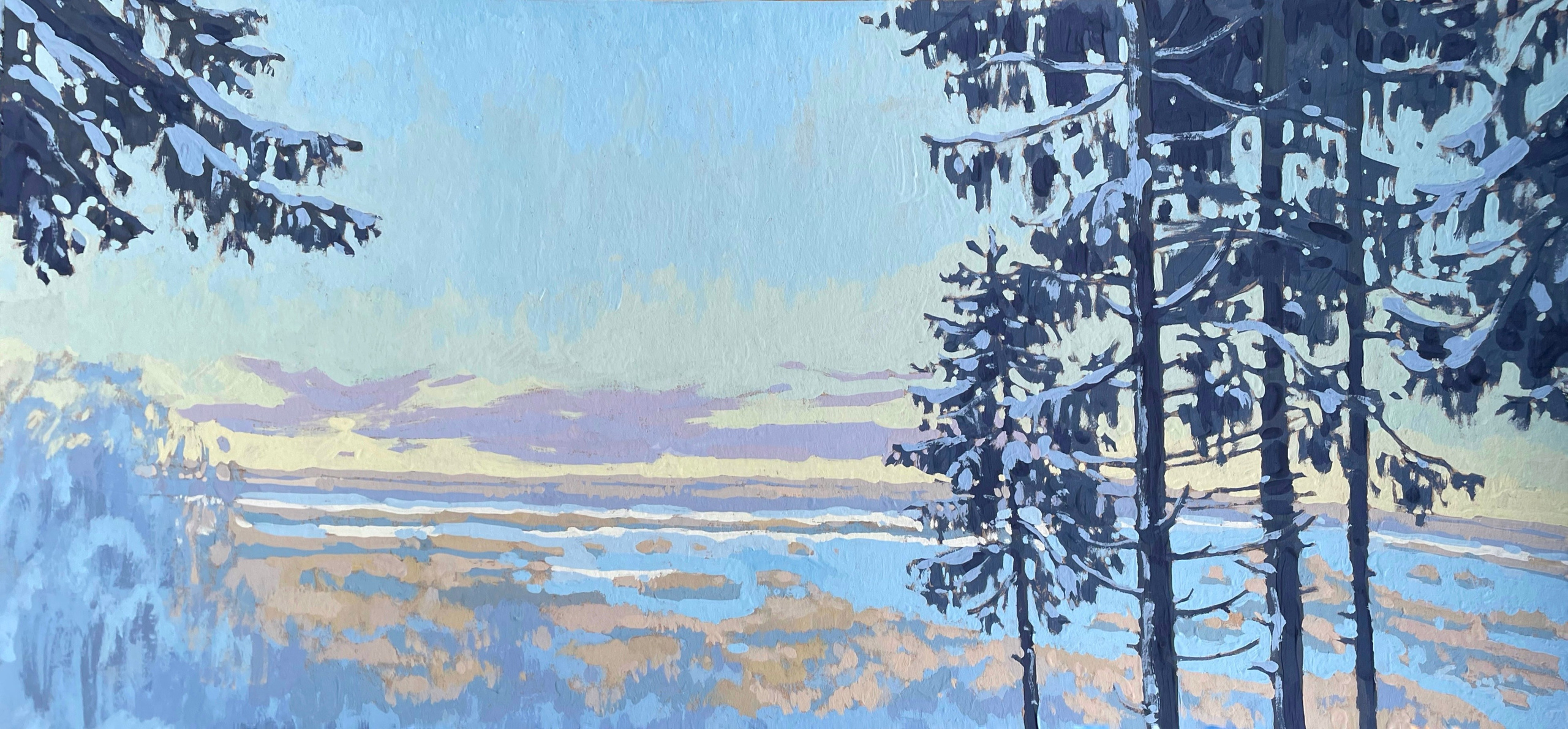 Вологодская область. Художница Лиза Владимирова