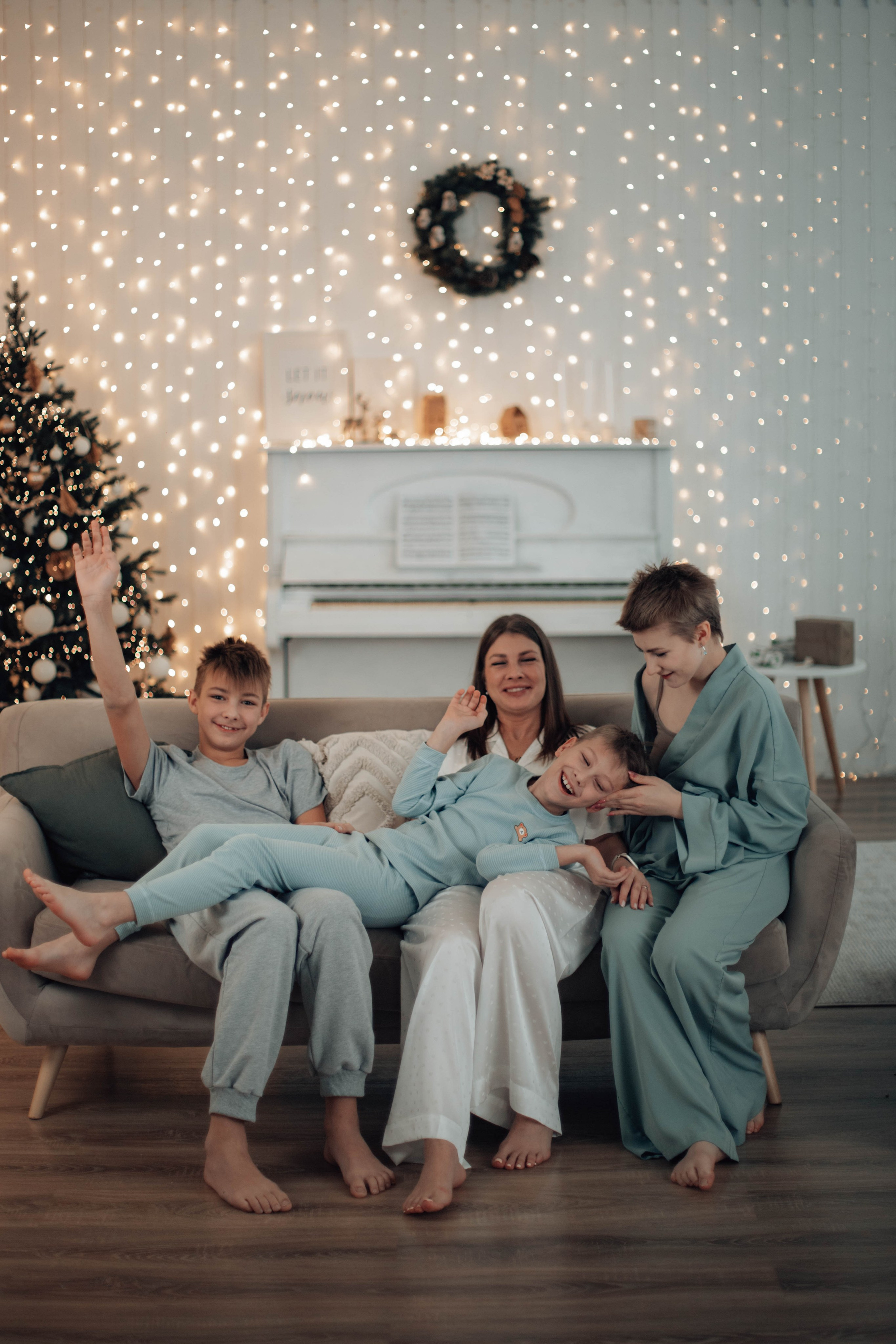 В студии. Семейный фотограф Москва Ирина Малышева