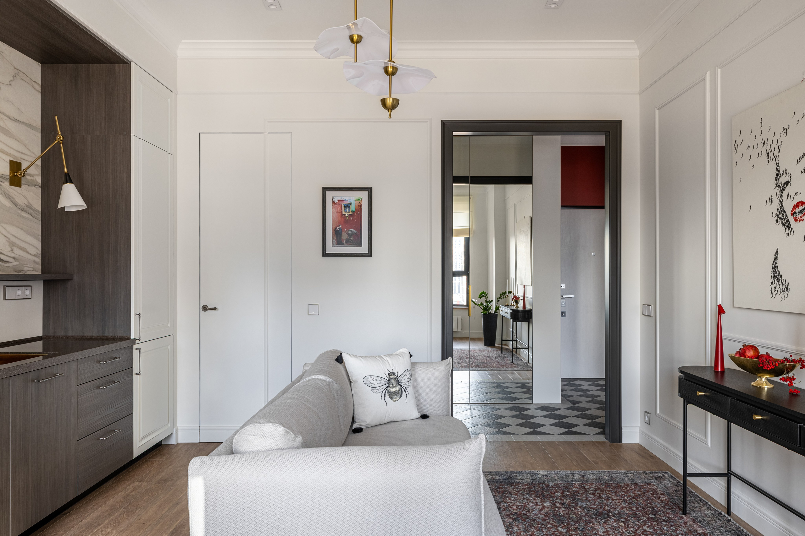 Фотосъемка для портфолио дизайнера в ЖК «Sidney City». Veselinskiy| Интерьерный фотограф | Москва