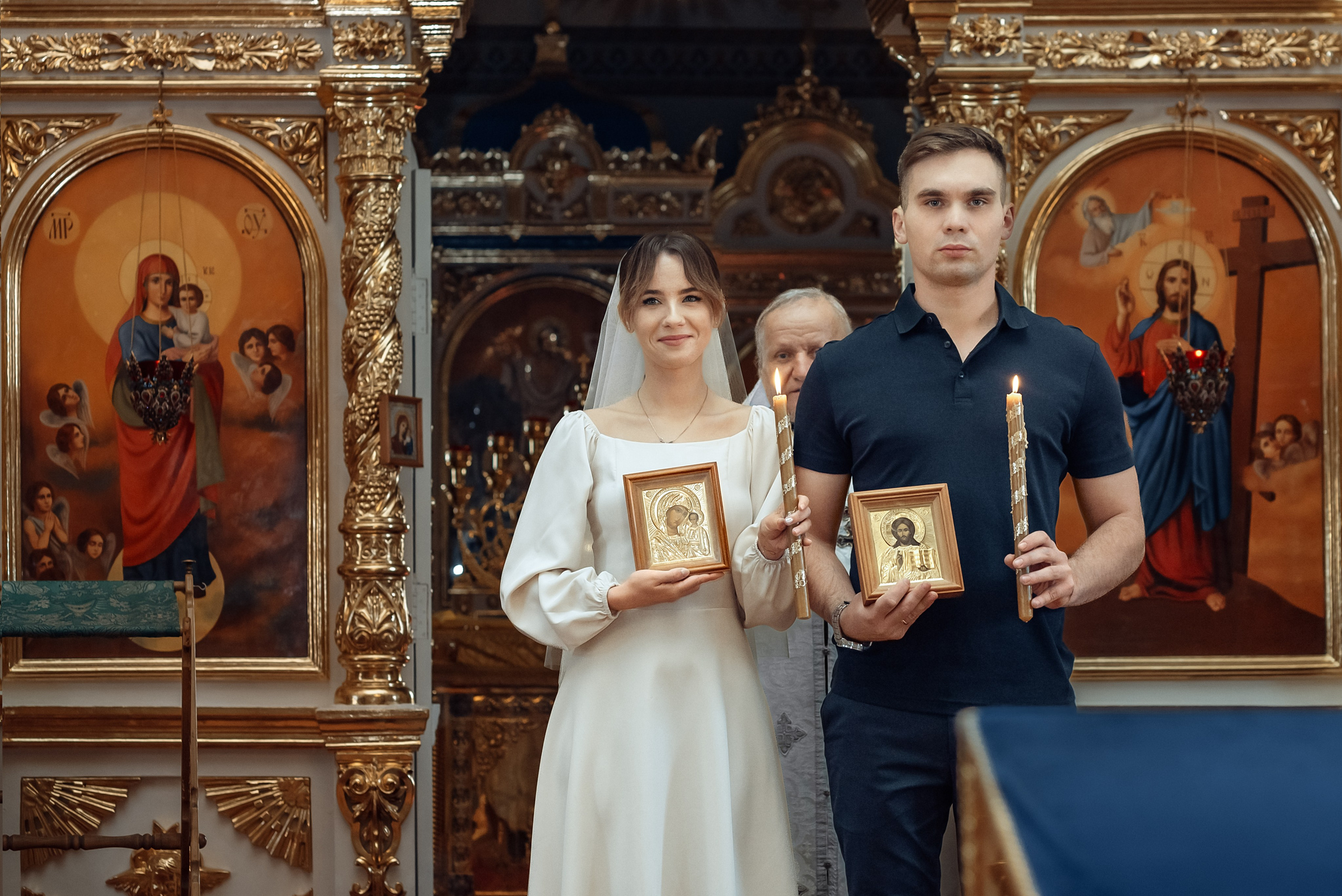 Венчание в храме Иоанна Богослова. Церковный фотограф на Таинство Крещения и Венчания в Оренбурге и Оренбургской области Екатерина Белкина