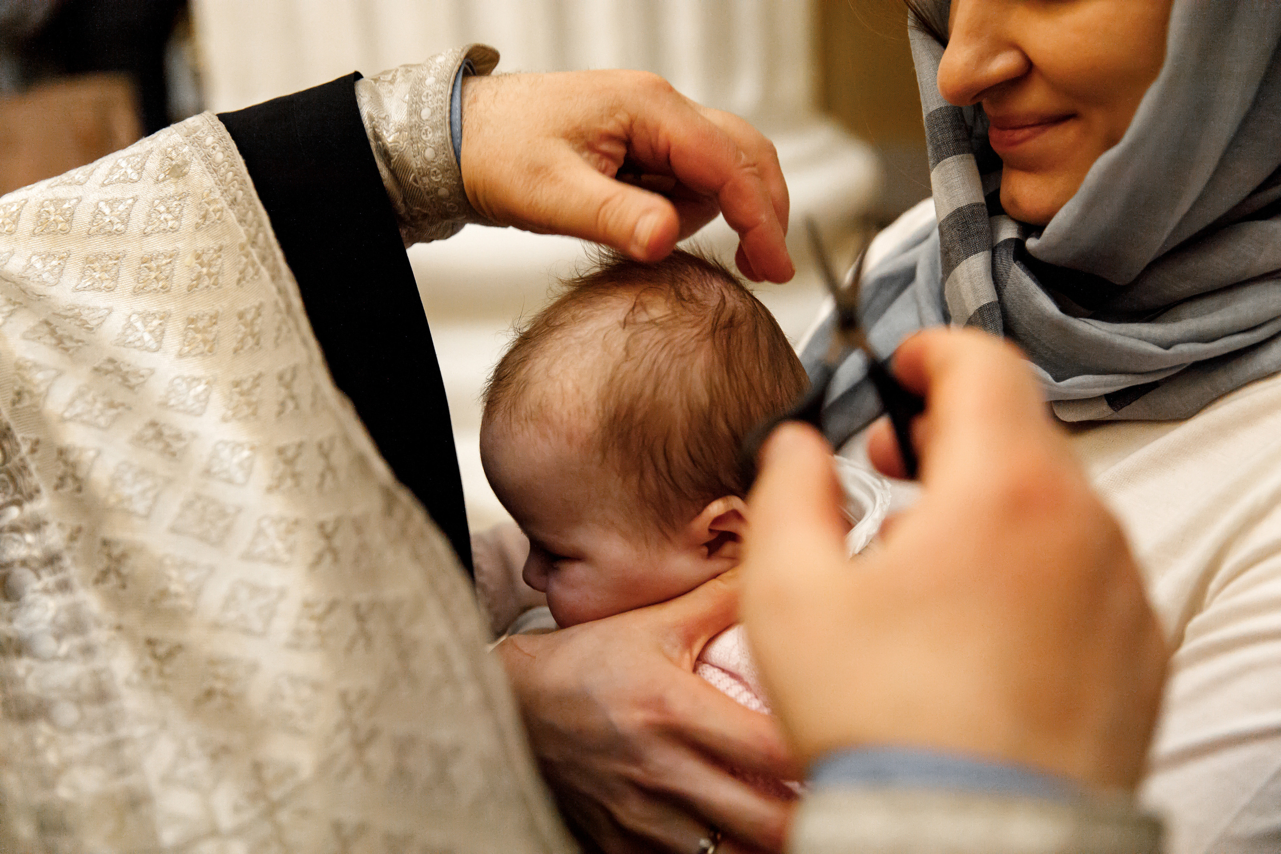 Фотосессия крещения Москва